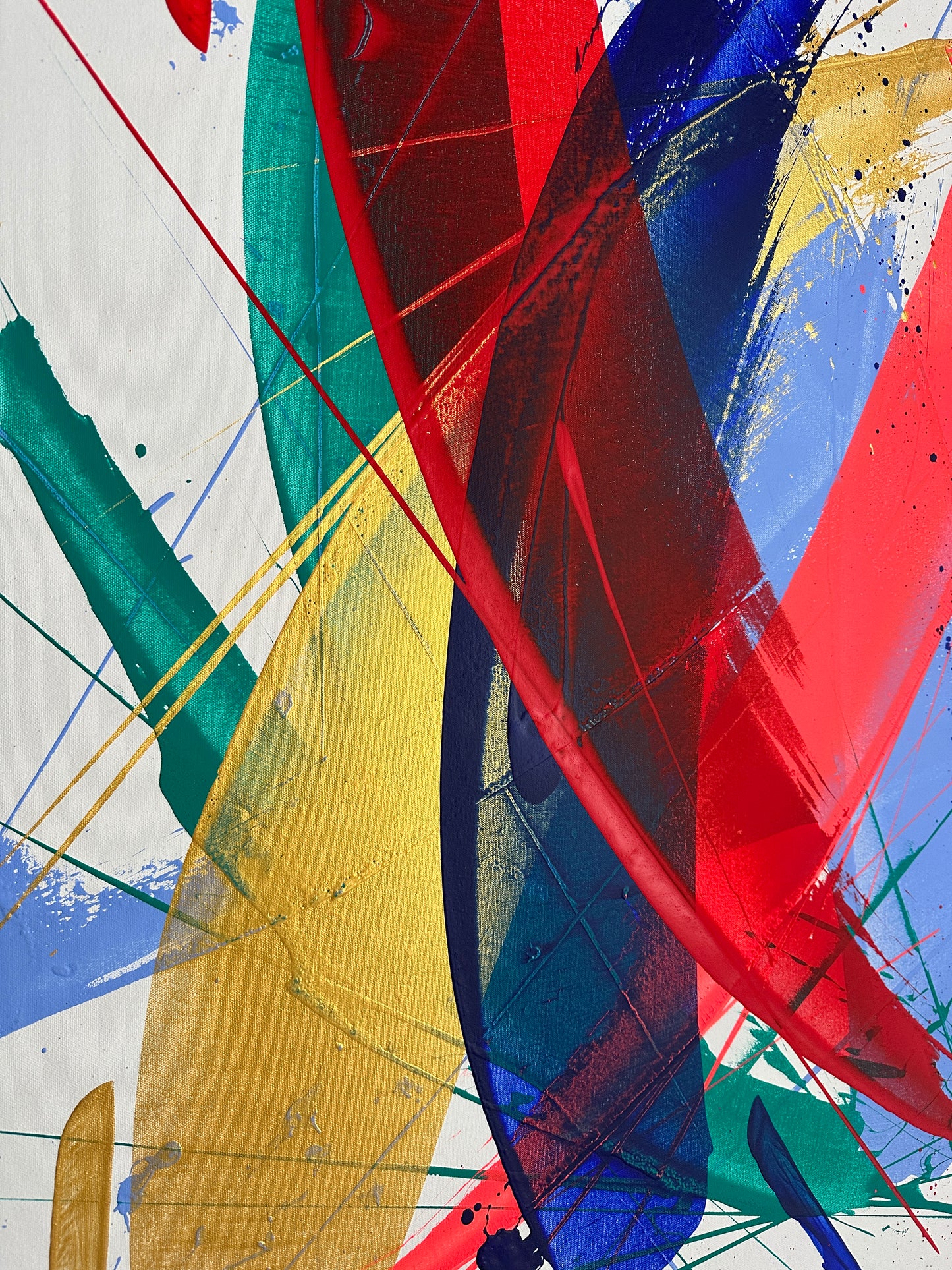 "Katana no.147" 100x80cm