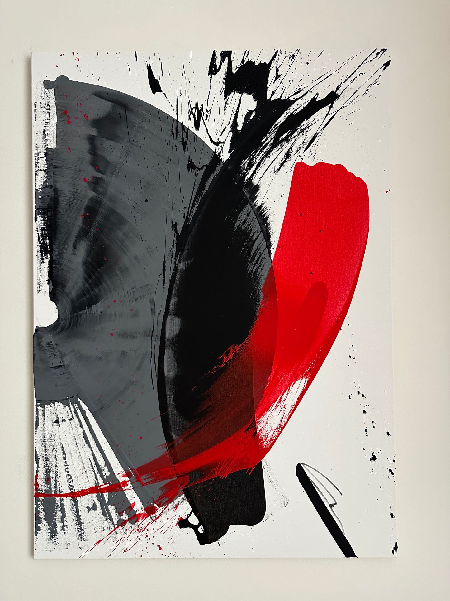 "Katana no.148" 140x100cm