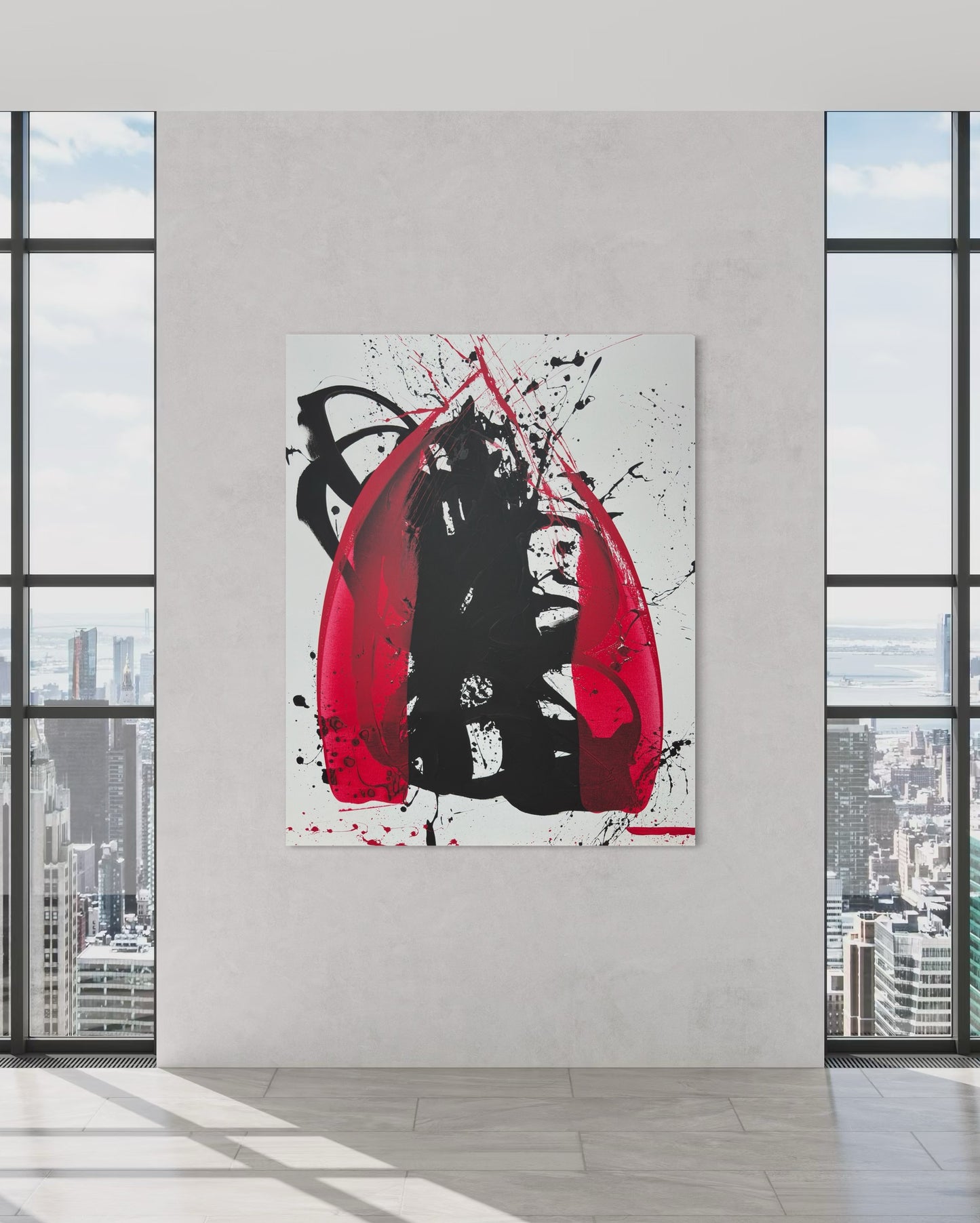 "Katana no.155" 155x120cm