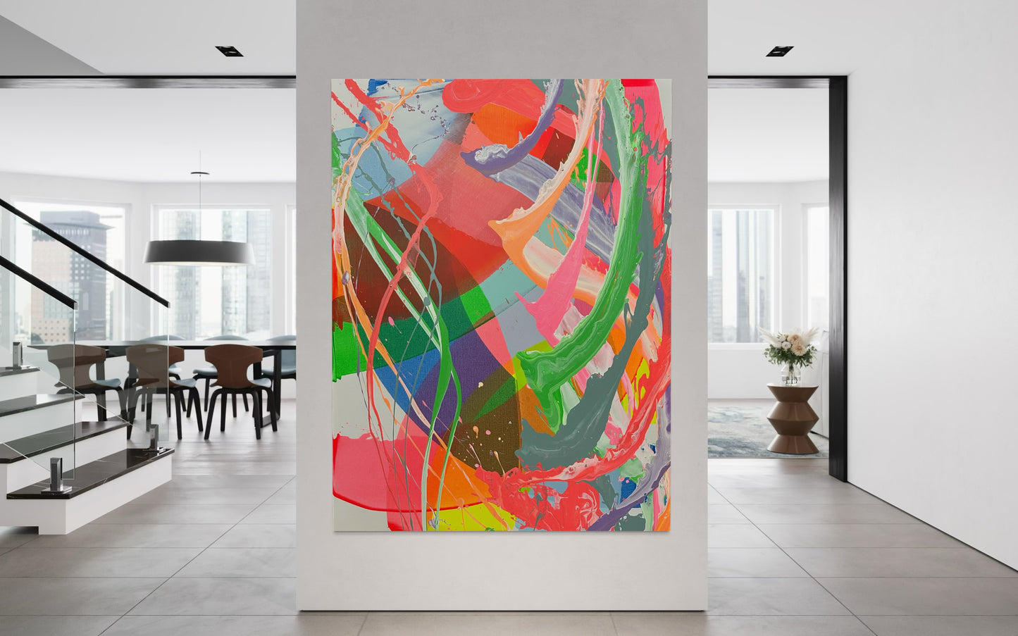 "Katana DNA" 140x100cm