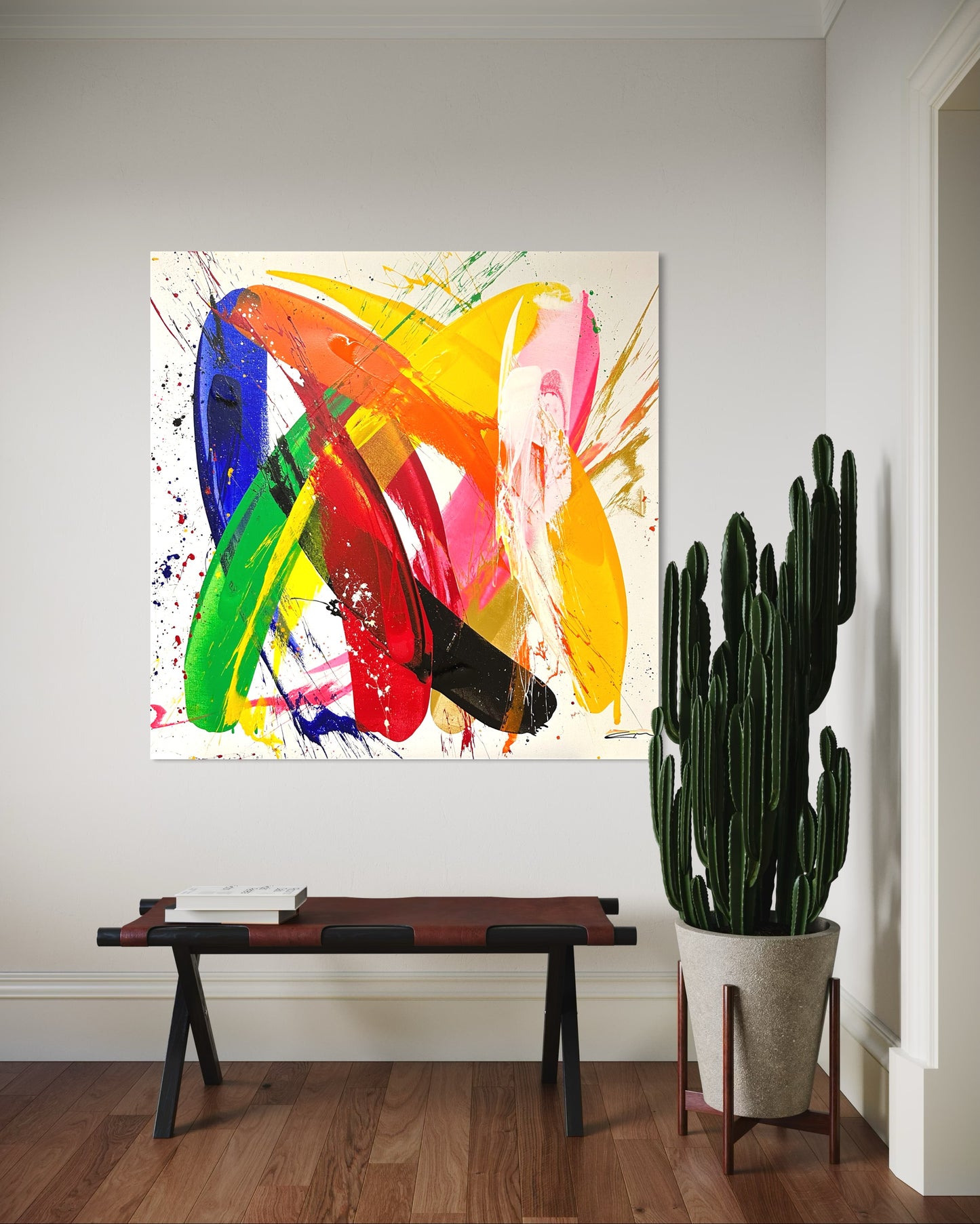 "Katana no.159" 120x120cm