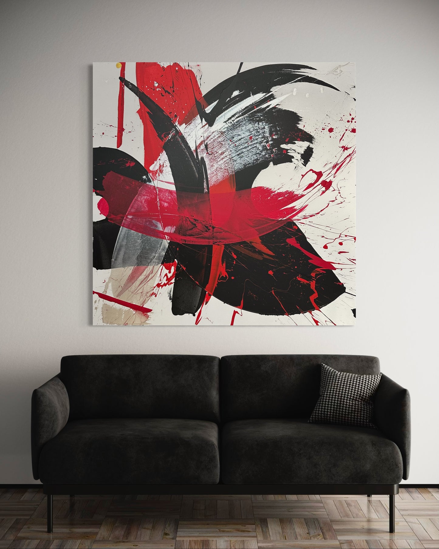 "Katana no.146" 140x140cm