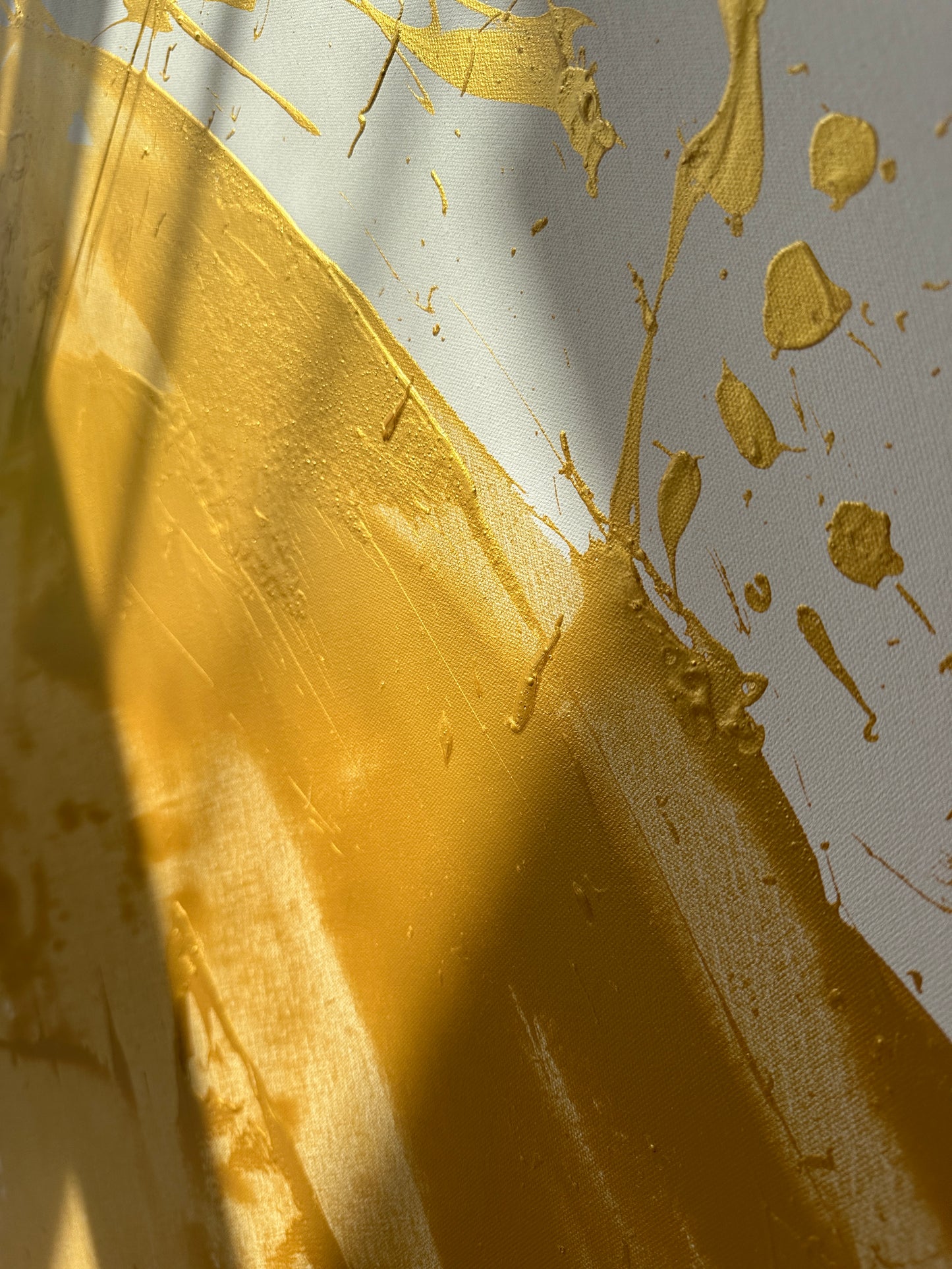 "Katana Gold no.3" 100x140cm