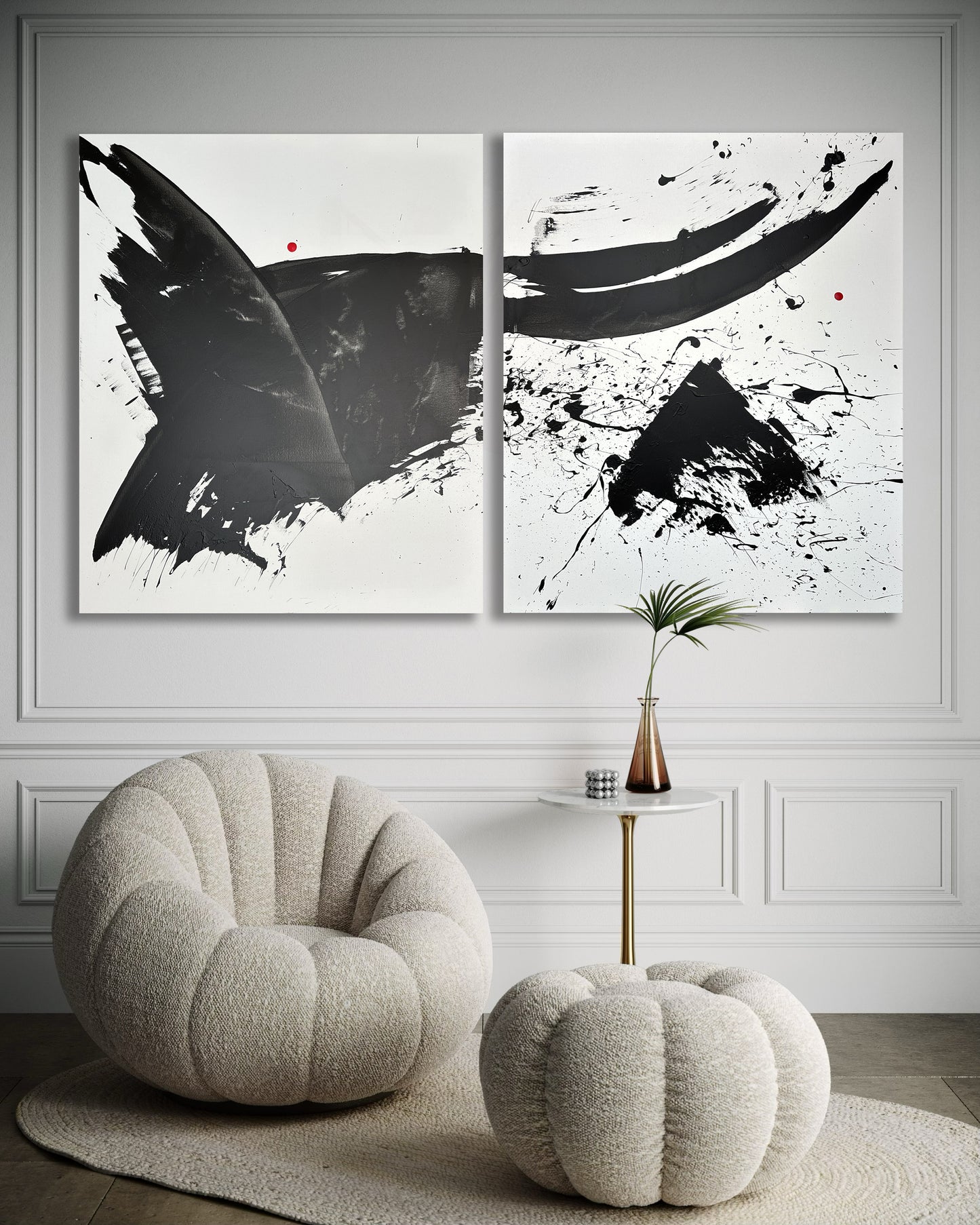 "Katana no.82" 100x120cm