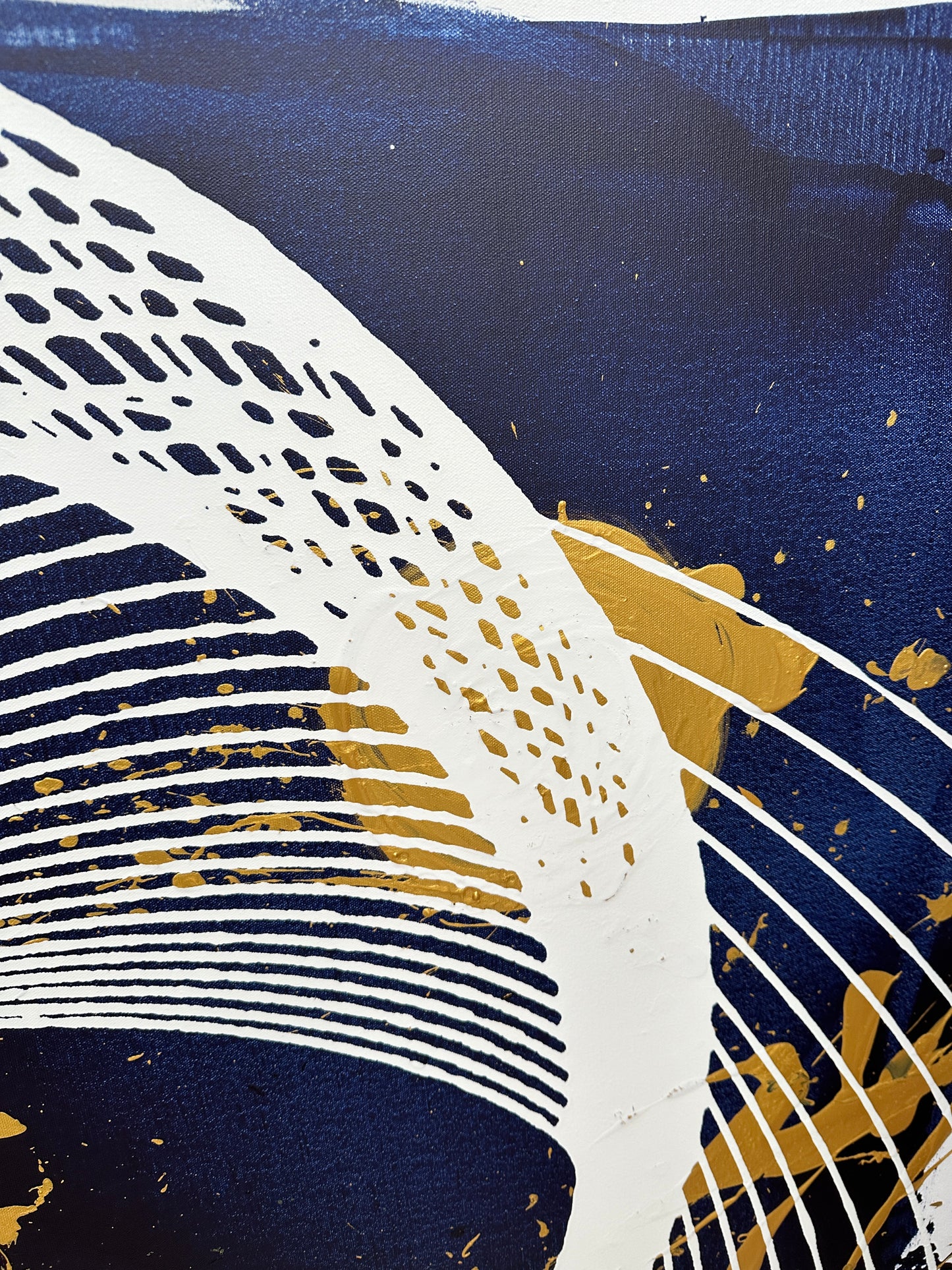 "Spiral Yin Yang" 120x120cm