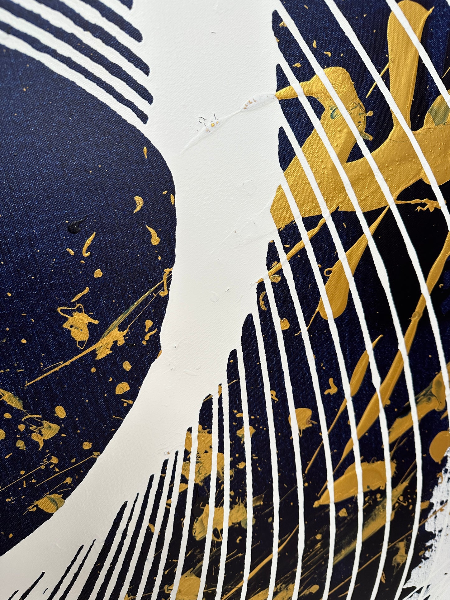 "Spiral Yin Yang" 120x120cm