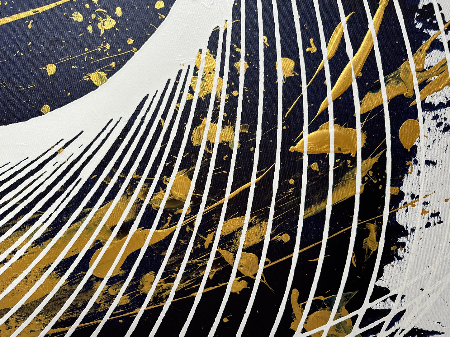 "Spiral Yin Yang" 120x120cm