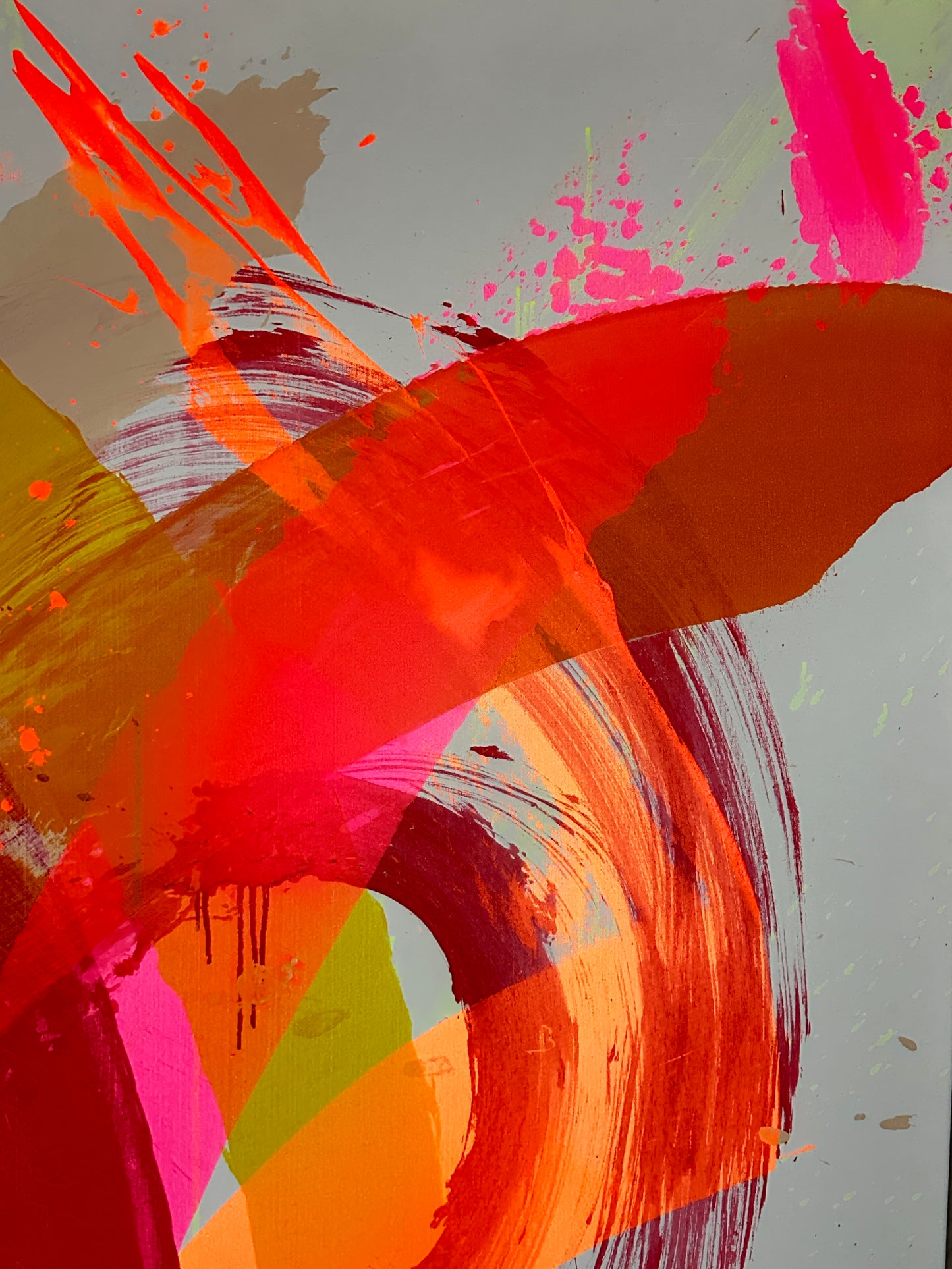 "Katana no.101" 120x150cm