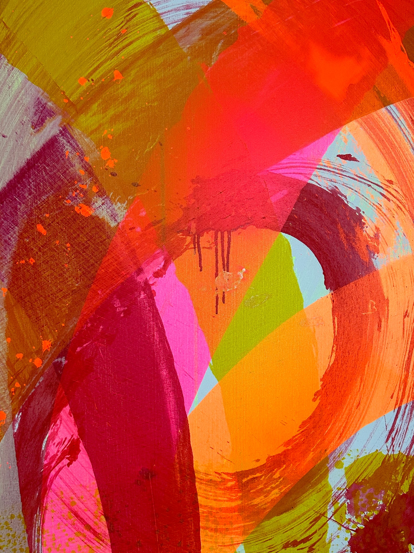 "Katana no.101" 120x150cm