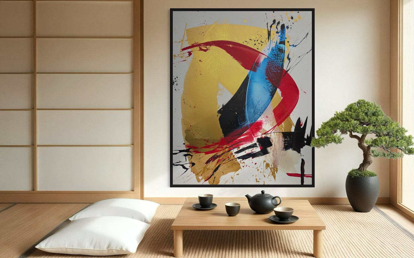 "Katana no.111" 155x120cm