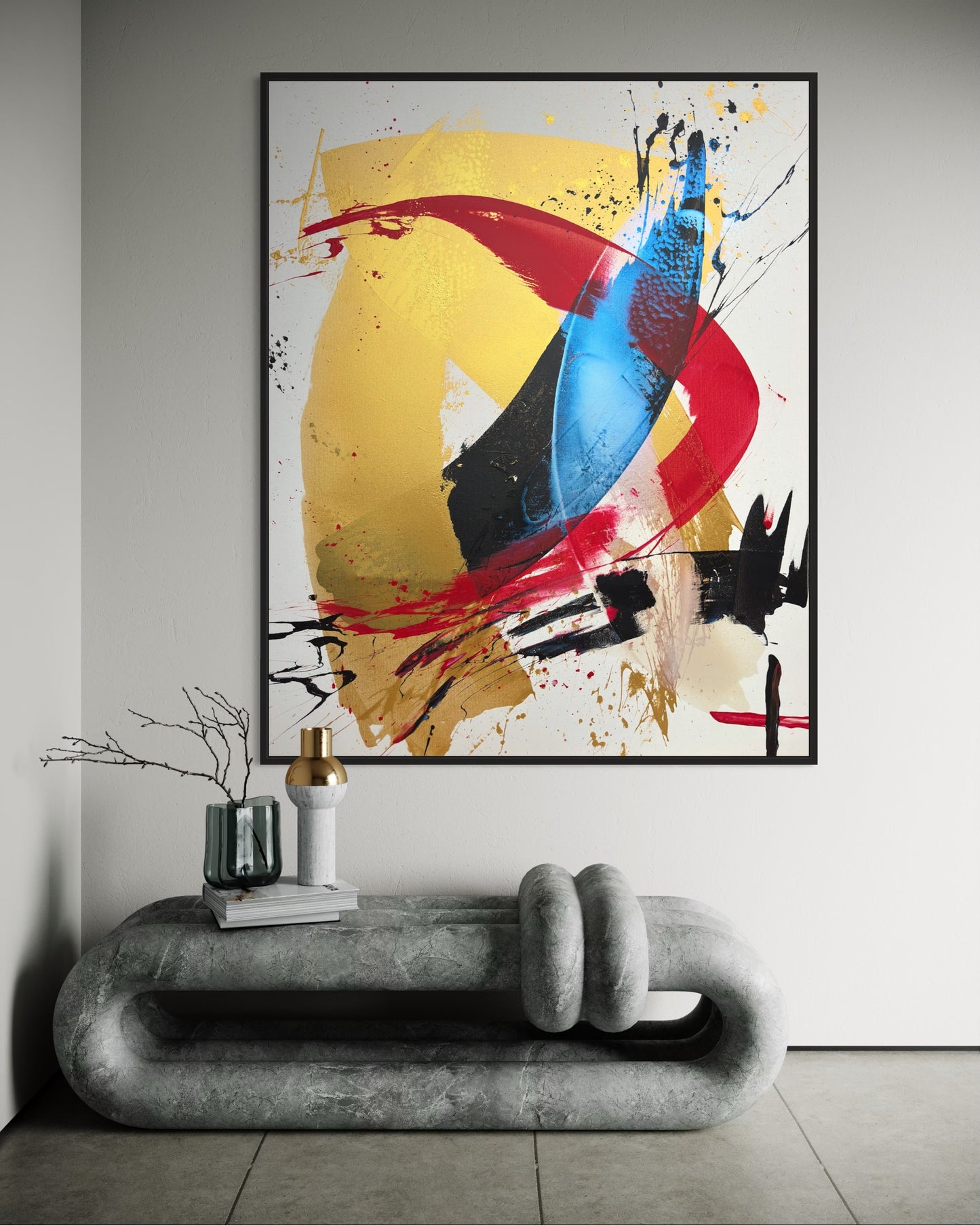 "Katana no.111" 155x120cm