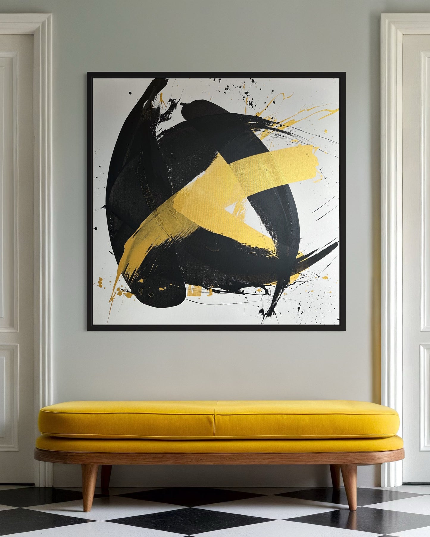 "Katana no.112" 120x120cm