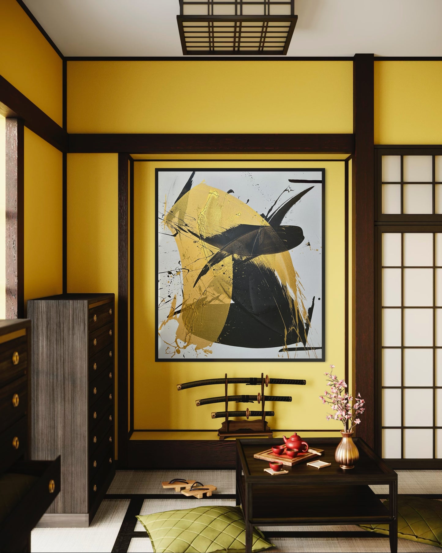 "Katana no.113" 140x120cm