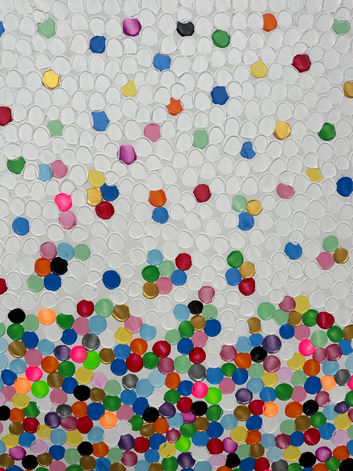 "Konfetti no.4" 140x100cm