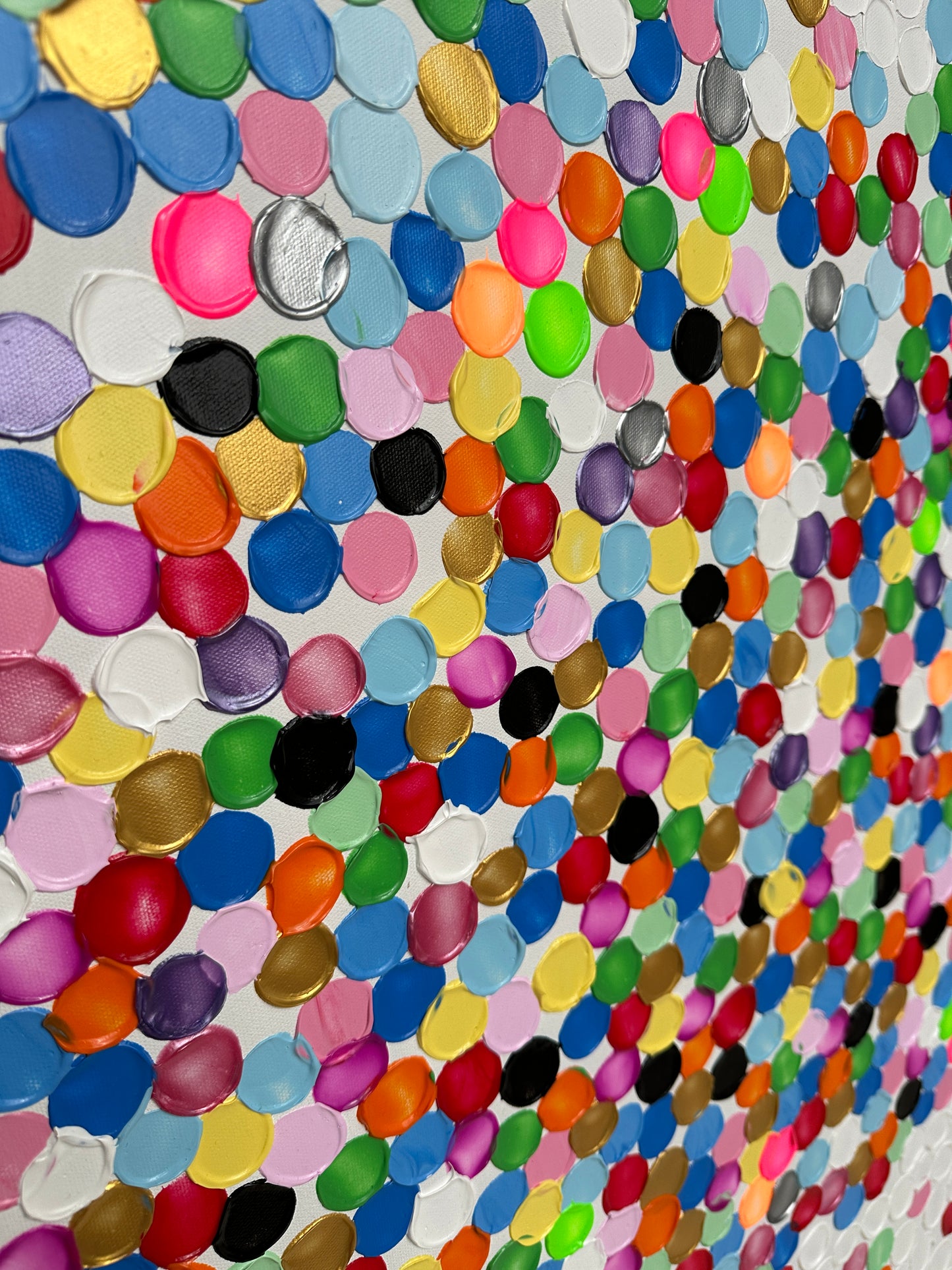 "Konfetti no.4" 140x100cm
