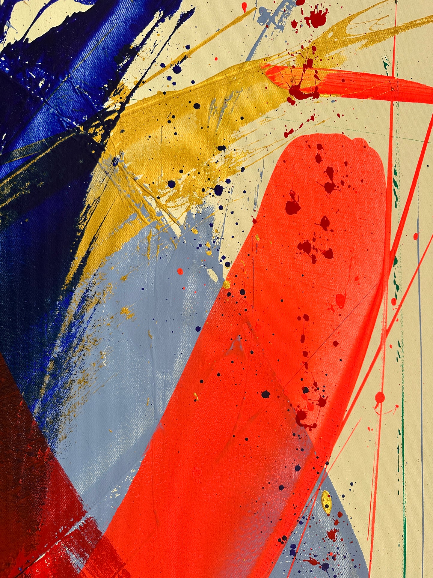 "Katana no.147" 100x80cm