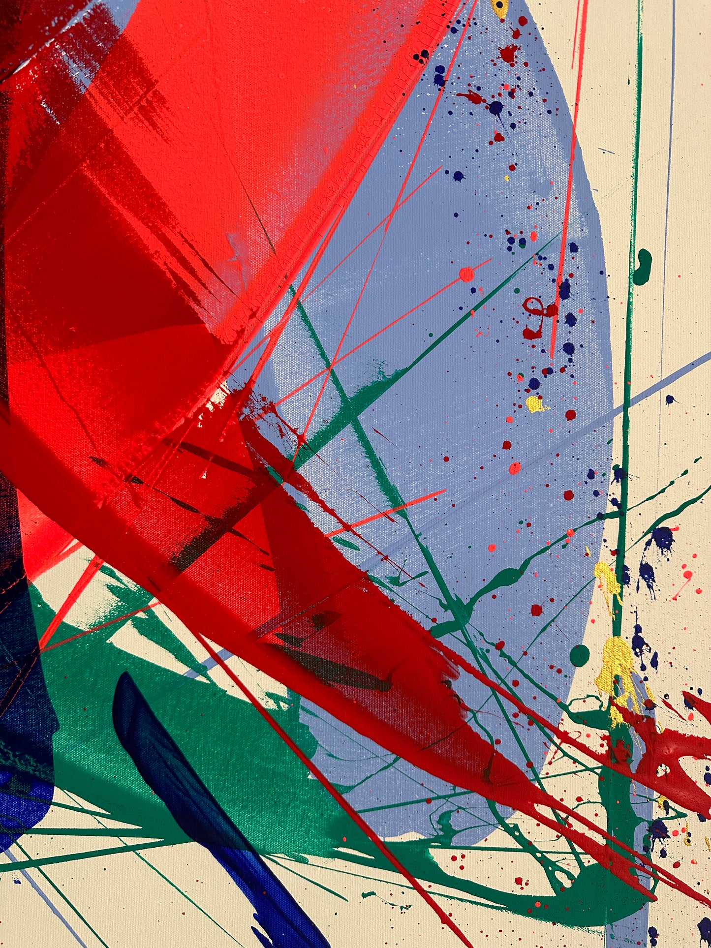 "Katana no.147" 100x80cm