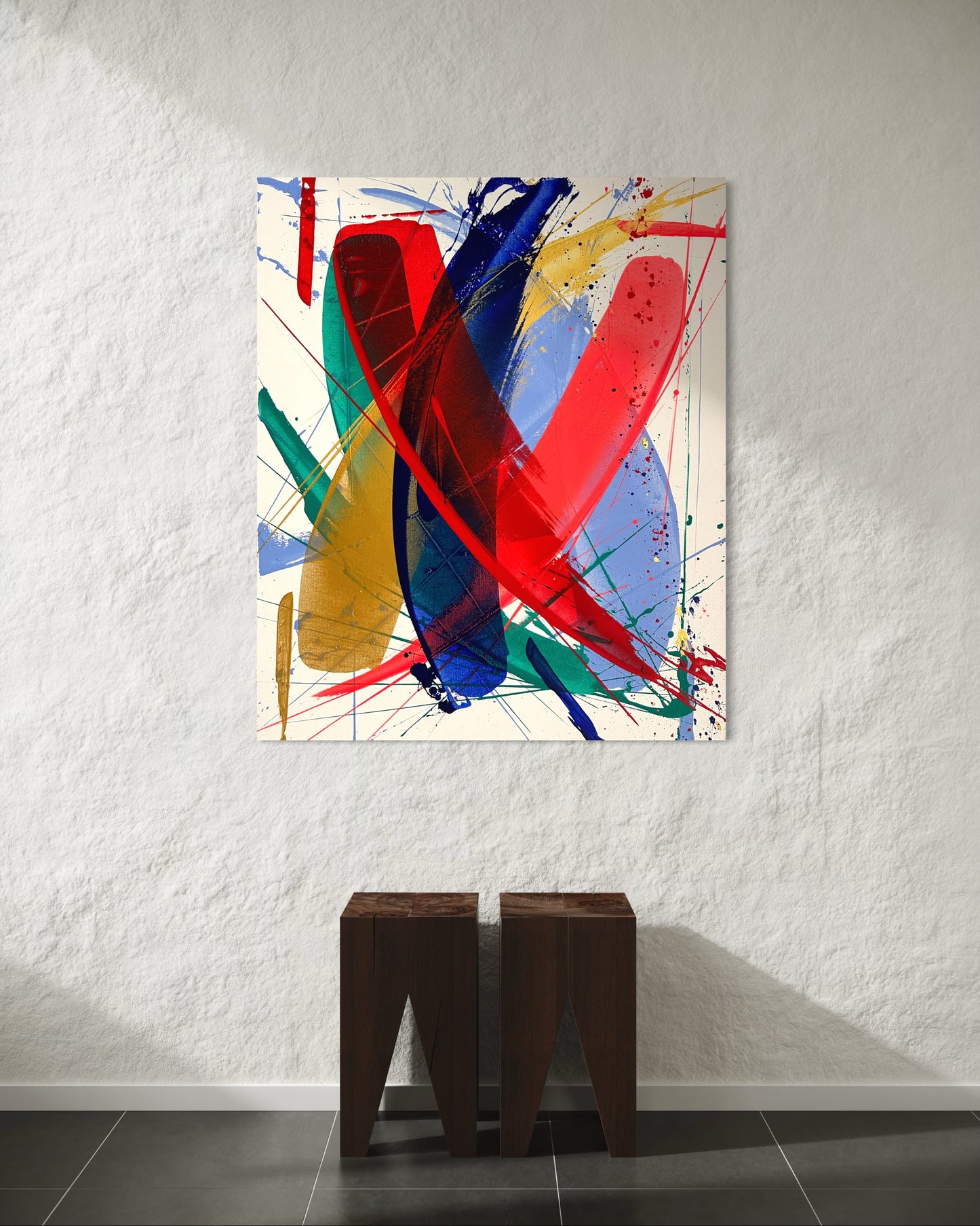 "Katana no.147" 100x80cm