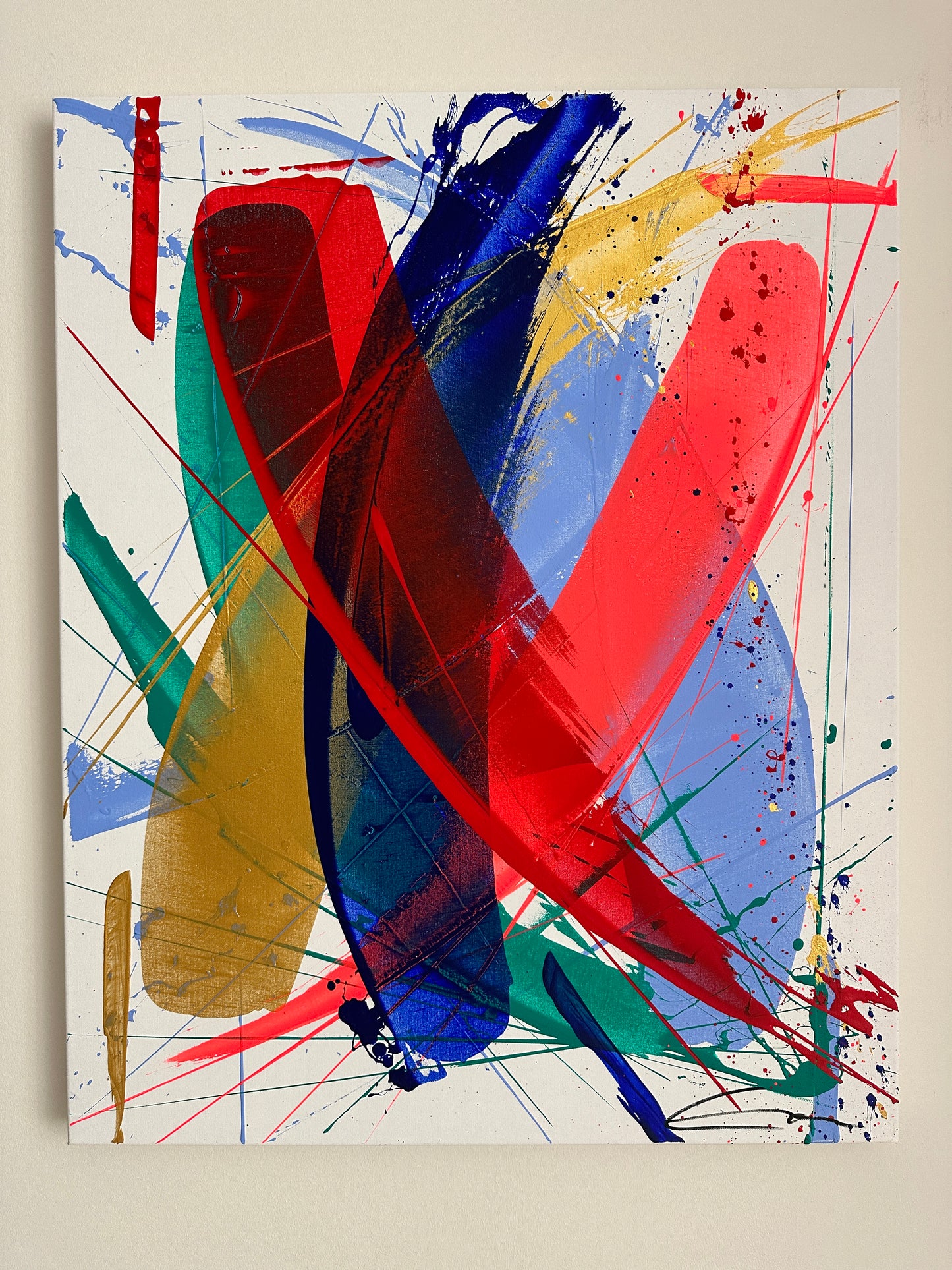 "Katana no.147" 100x80cm