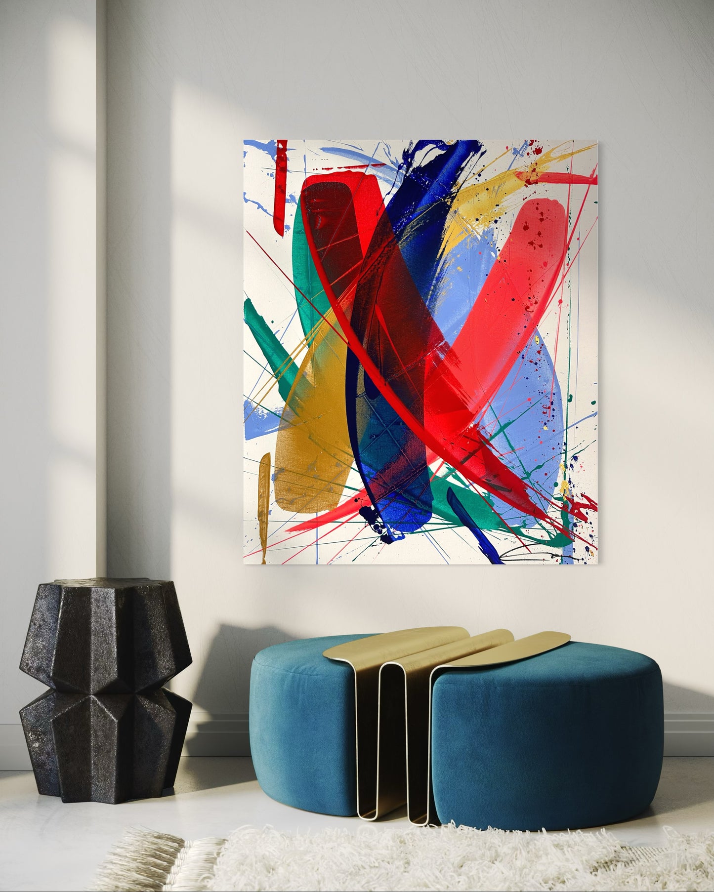 "Katana no.147" 100x80cm