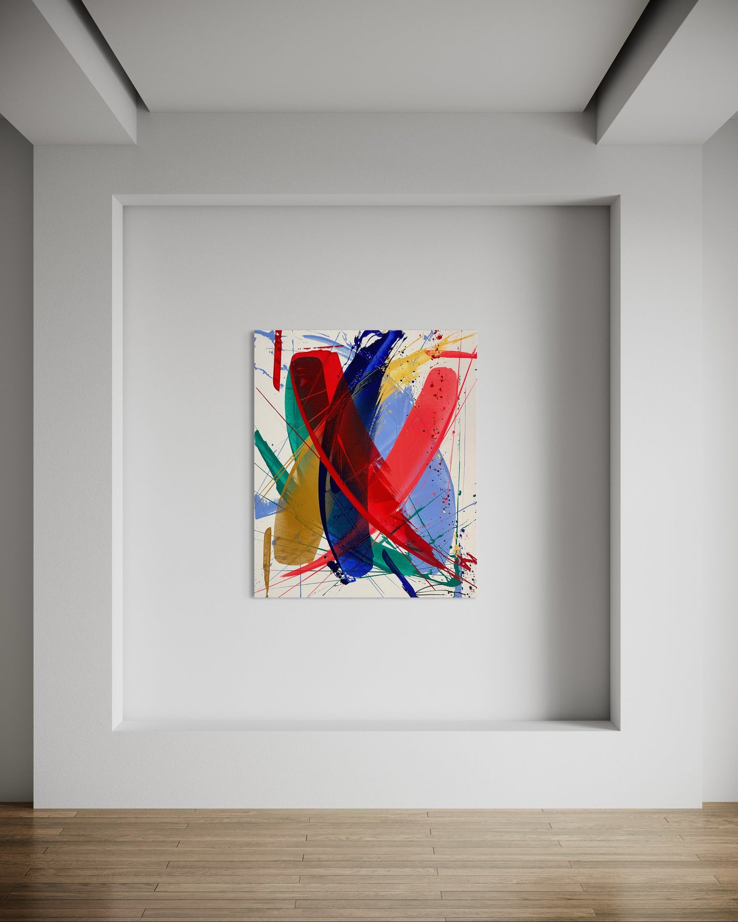 "Katana no.147" 100x80cm