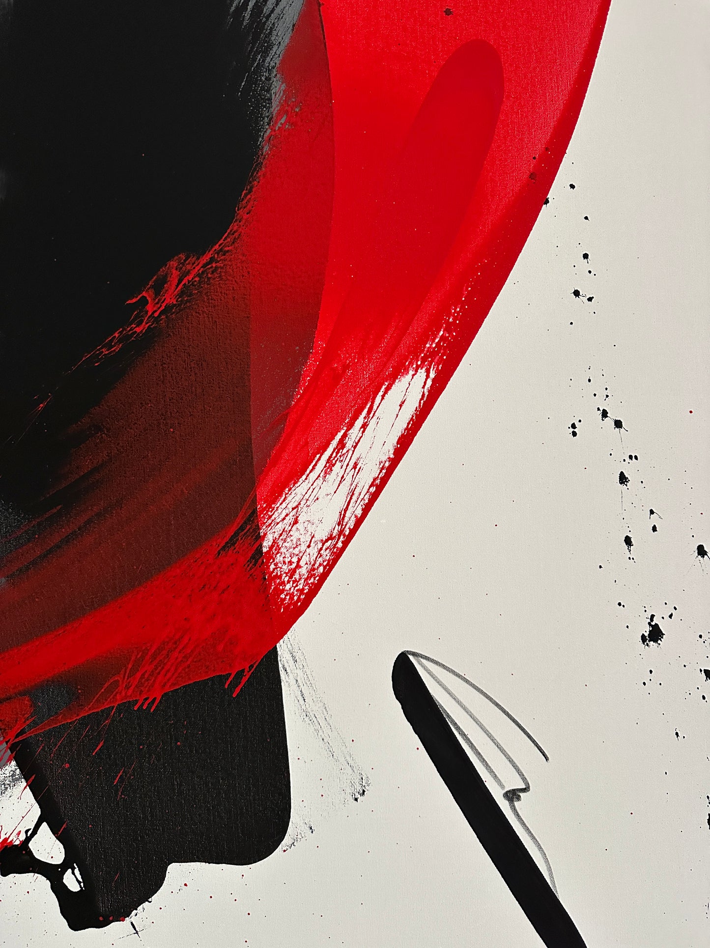 "Katana no.148" 140x100cm