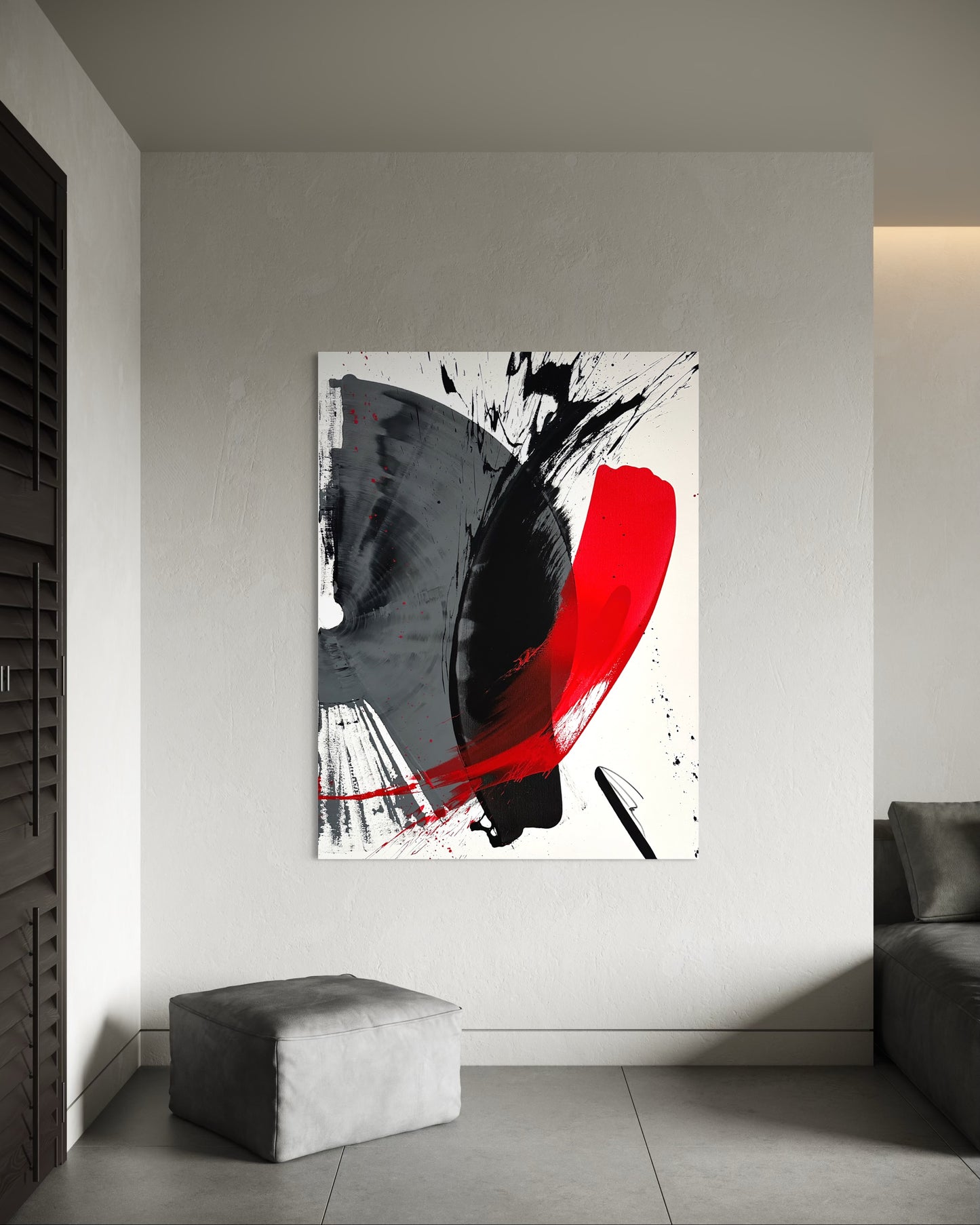 "Katana no.148" 140x100cm