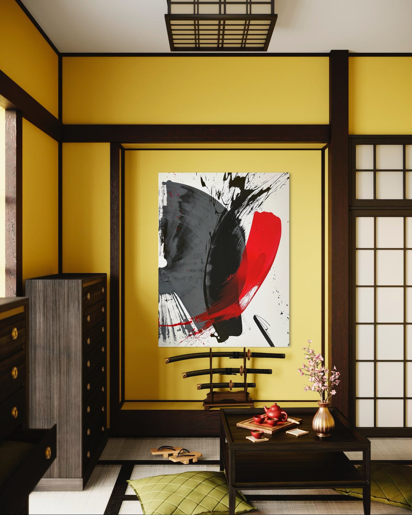"Katana no.148" 140x100cm