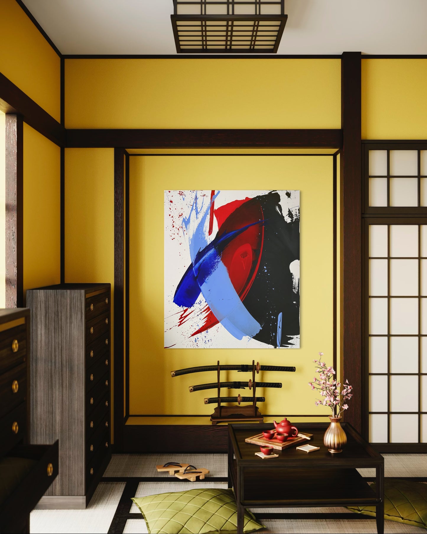 "Katana no.149" 120x100cm