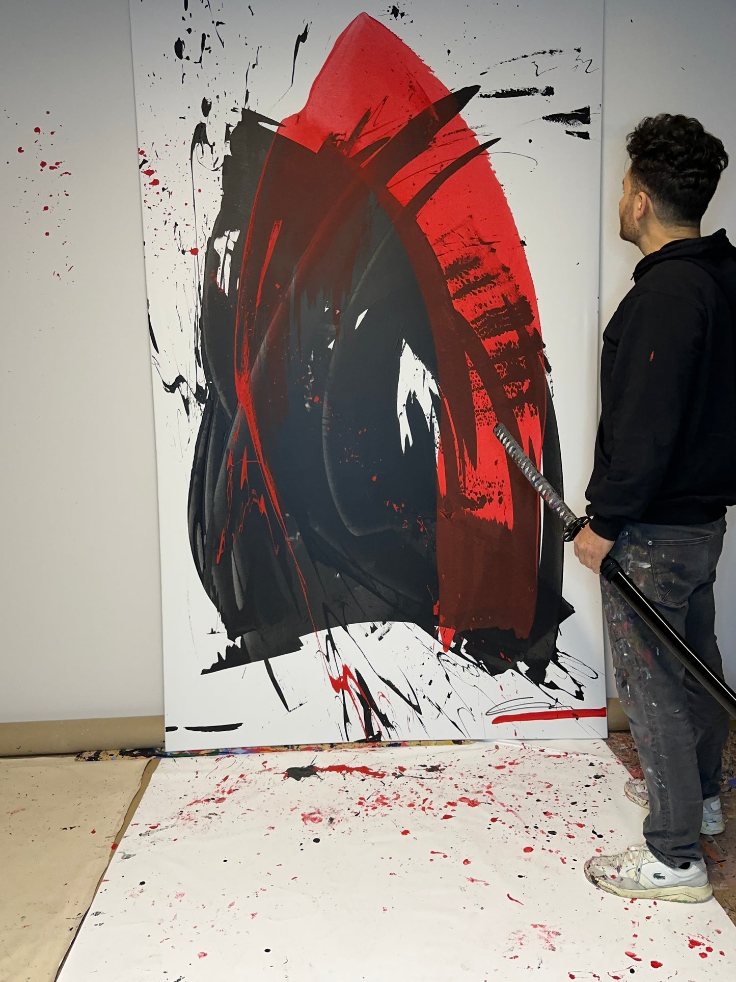 "Katana no.151" 250x150cm