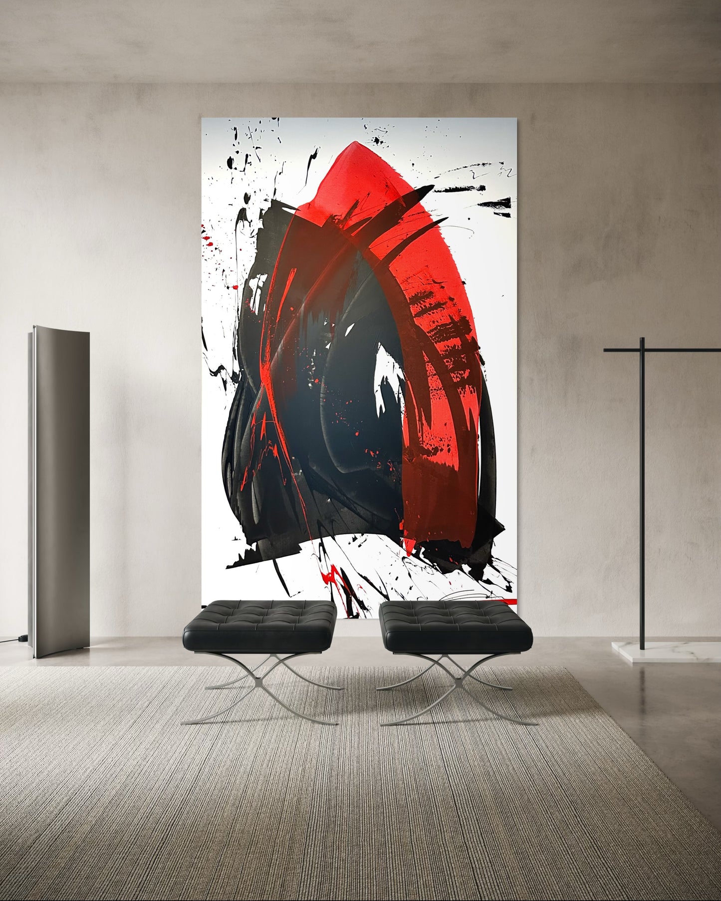"Katana no.151" 250x150cm