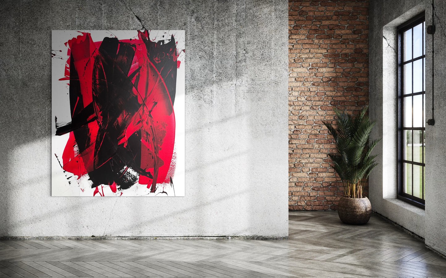 "Katana no.153" 155x120cm
