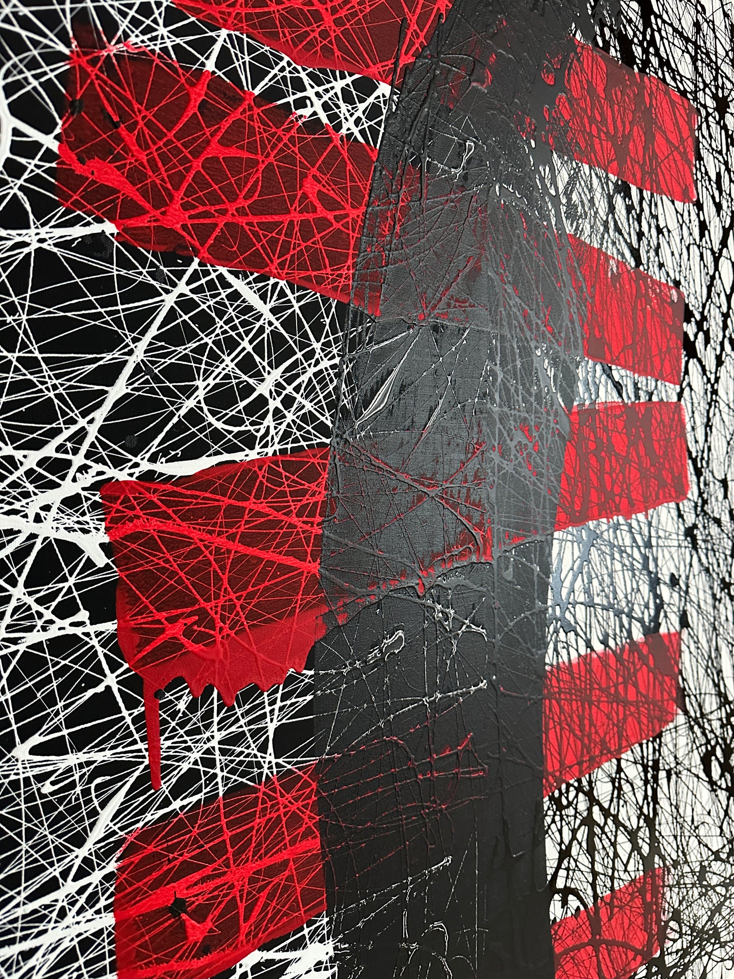 "Jackson X Katana" 120x100cm