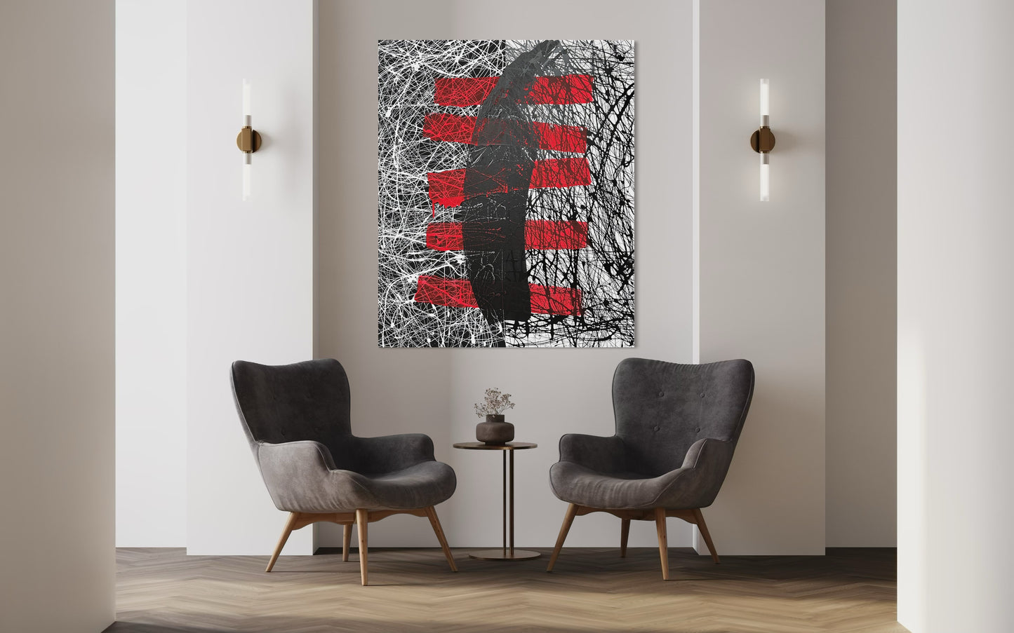 "Jackson X Katana" 120x100cm