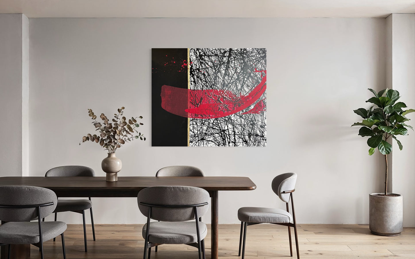 "Jackson X Katana no.2" 120x100cm