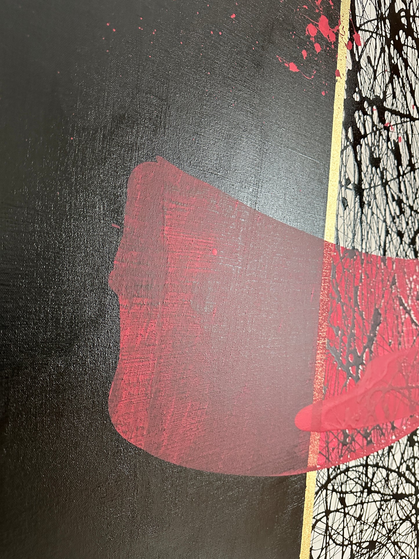 "Jackson X Katana no.2" 120x100cm