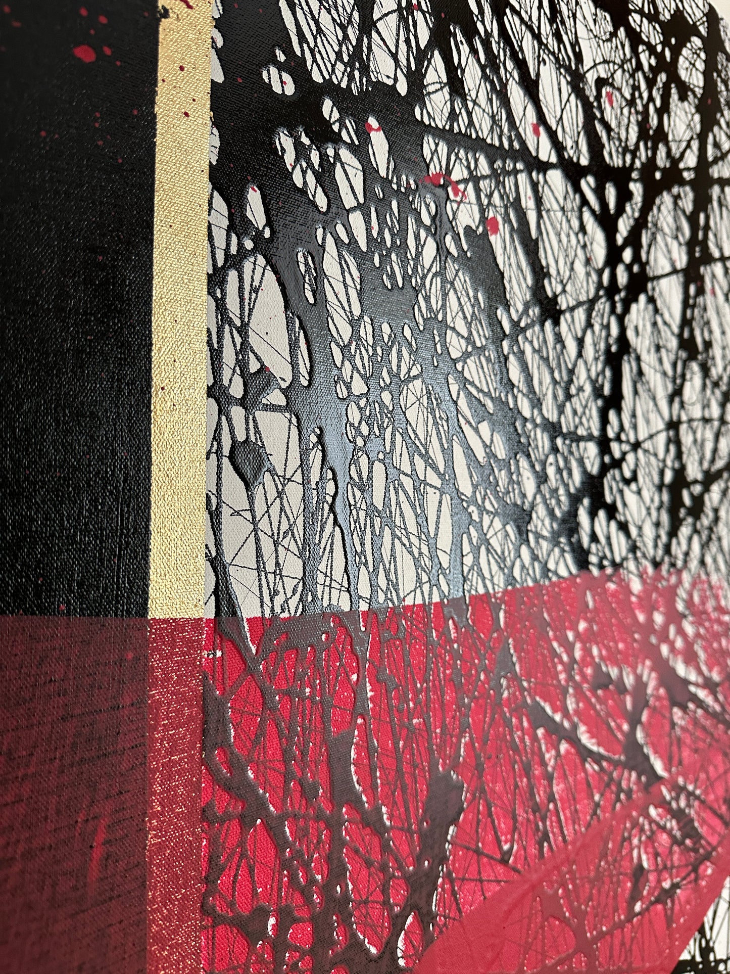 "Jackson X Katana no.2" 120x100cm