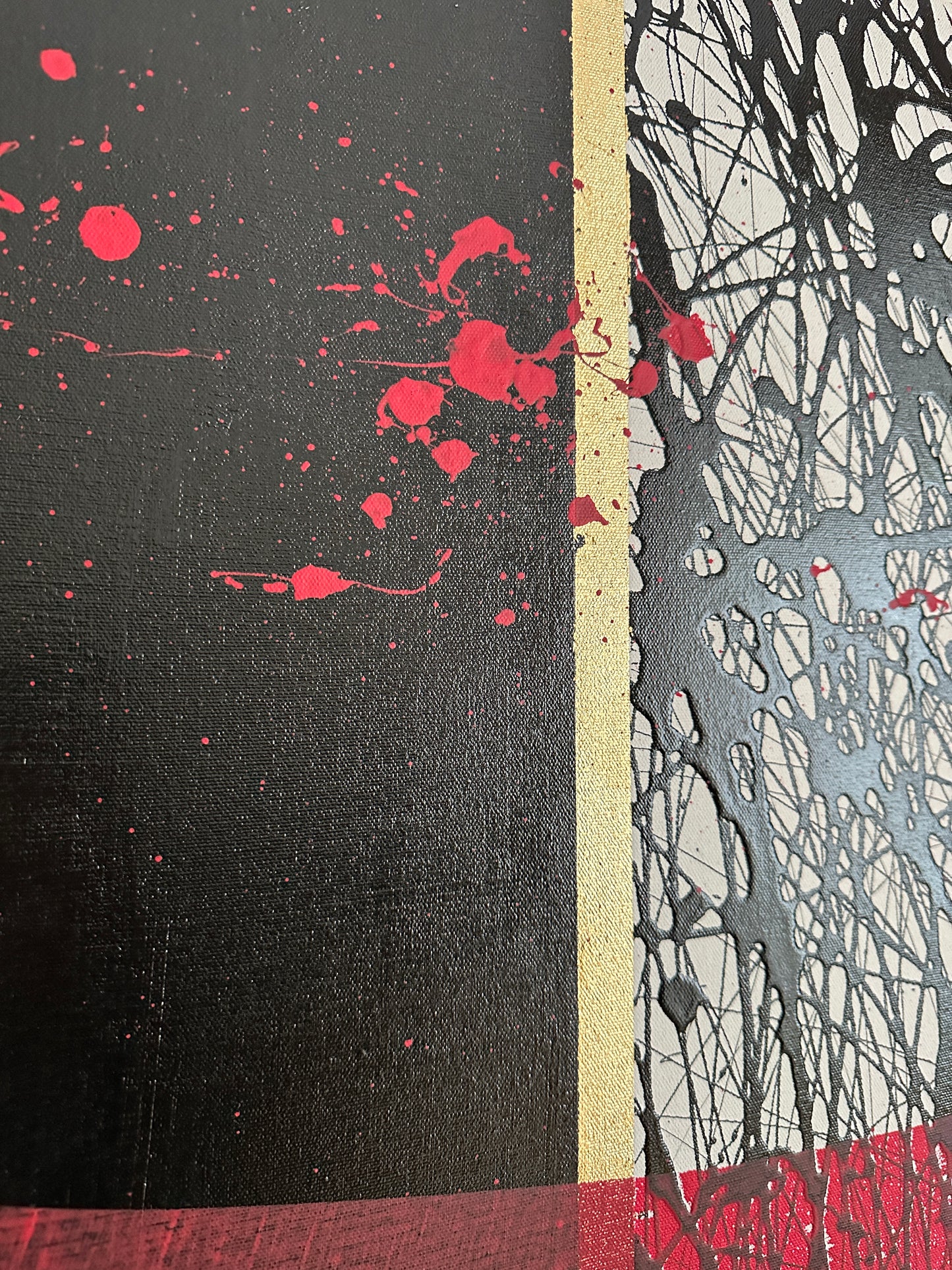 "Jackson X Katana no.2" 120x100cm