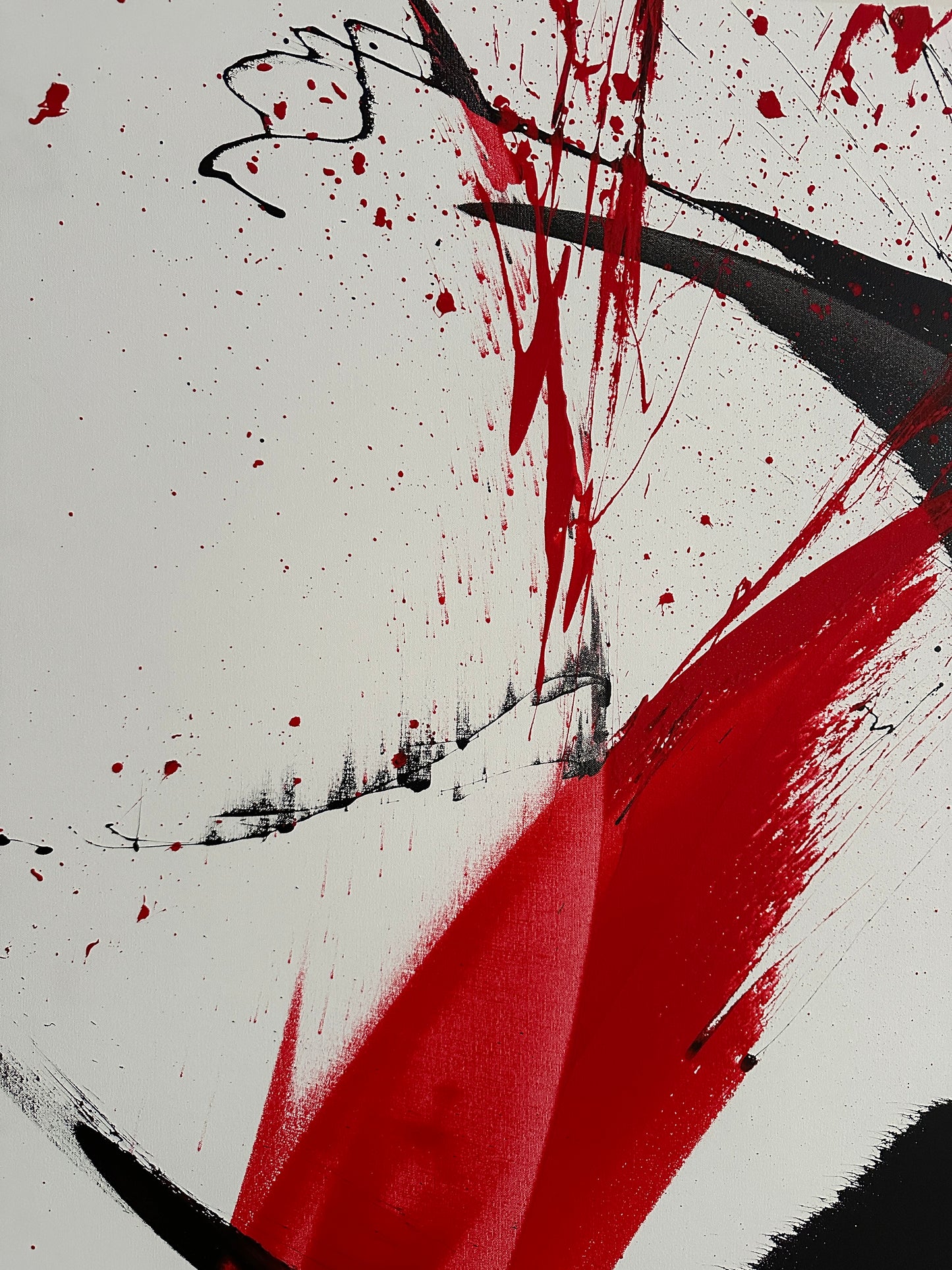 "Katana no.156" 140x140cm