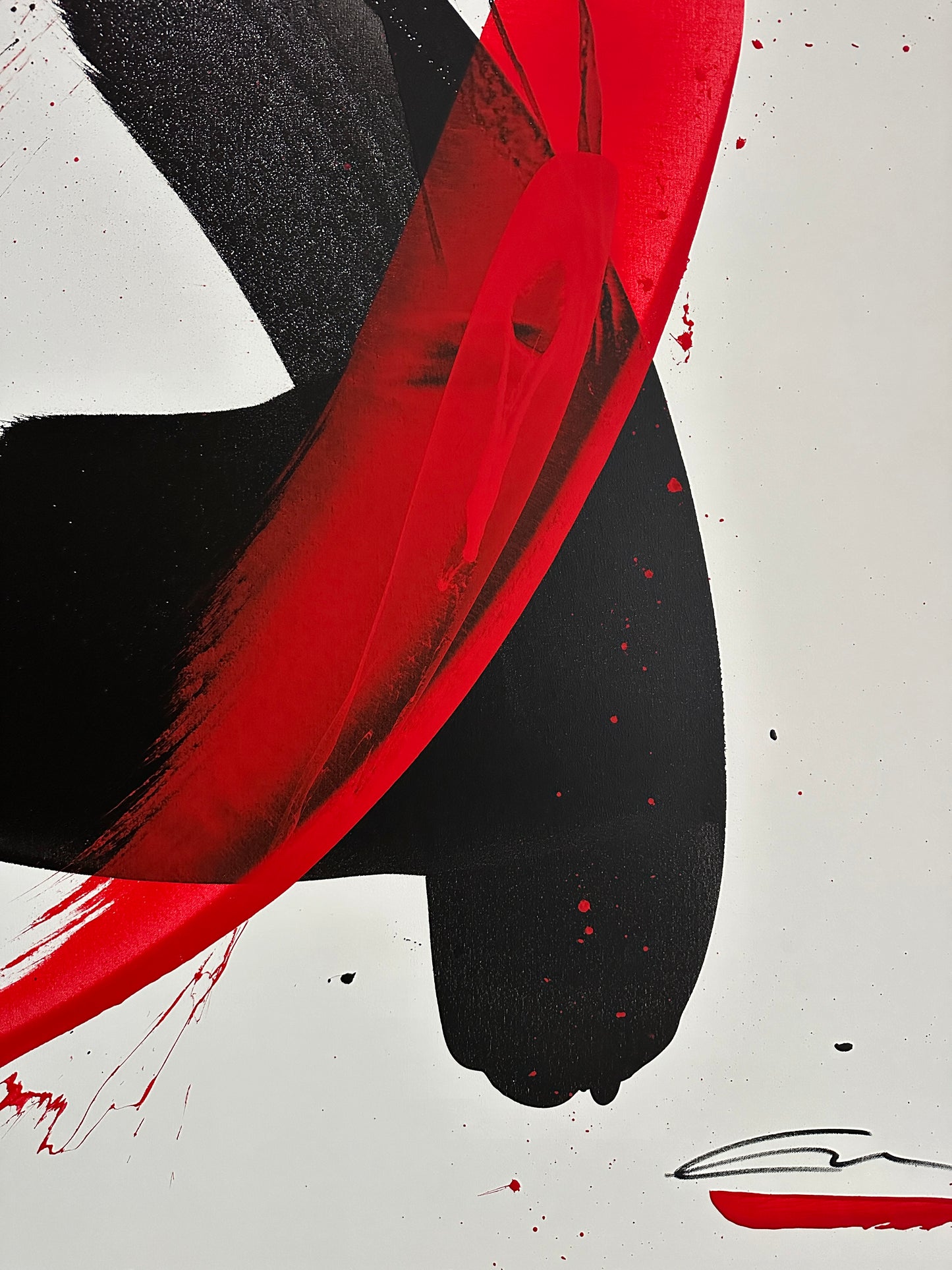 "Katana no.156" 140x140cm