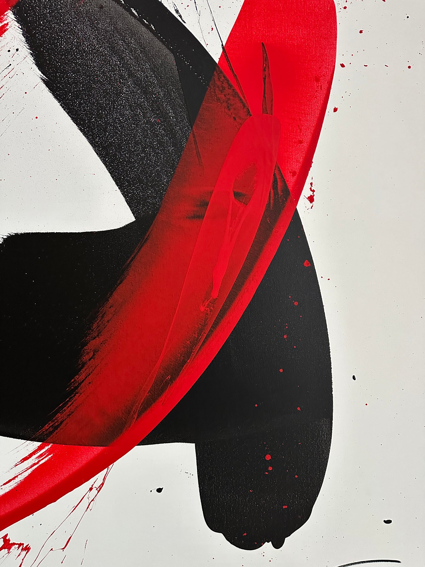 "Katana no.156" 140x140cm