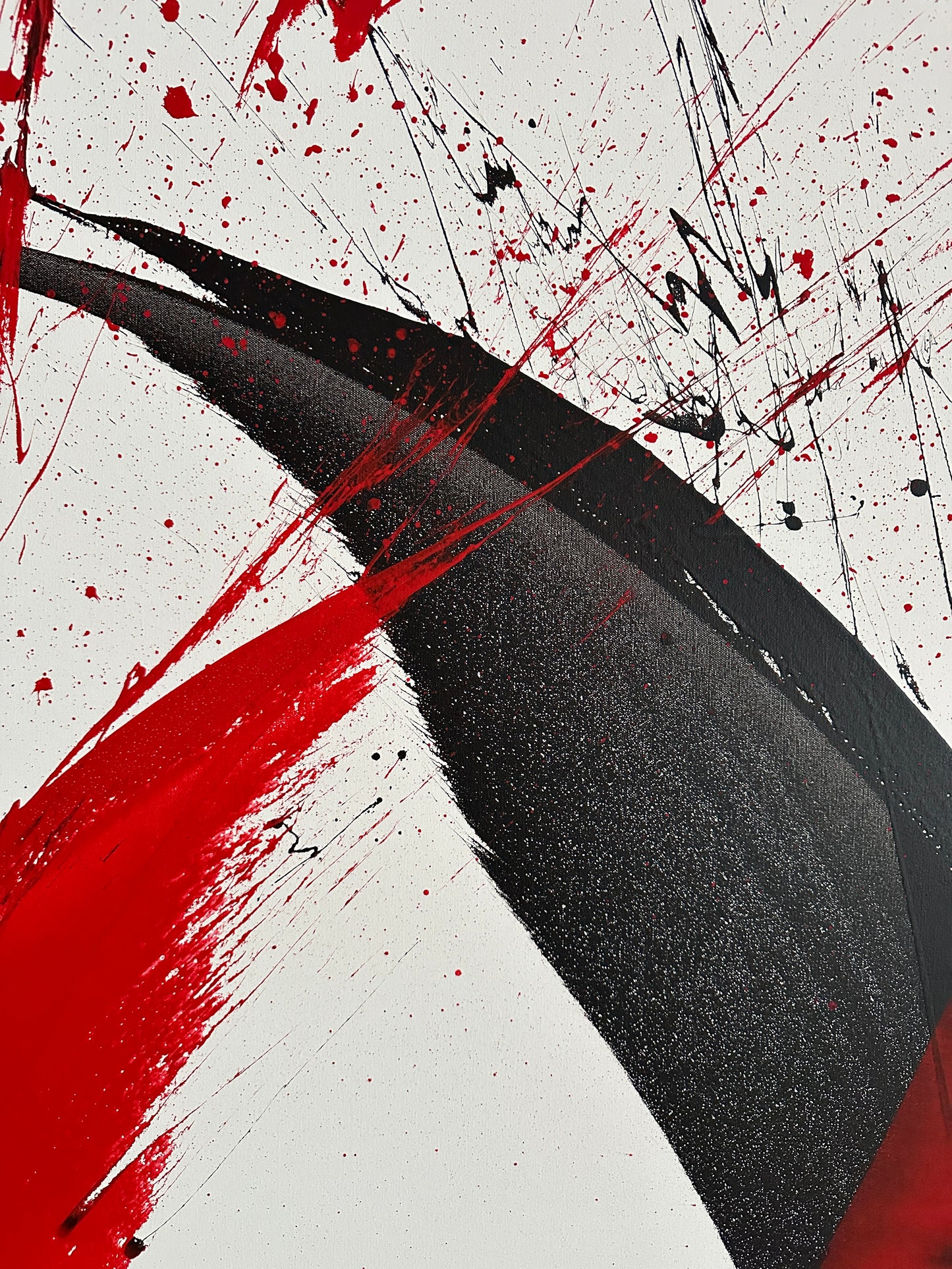 "Katana no.156" 140x140cm