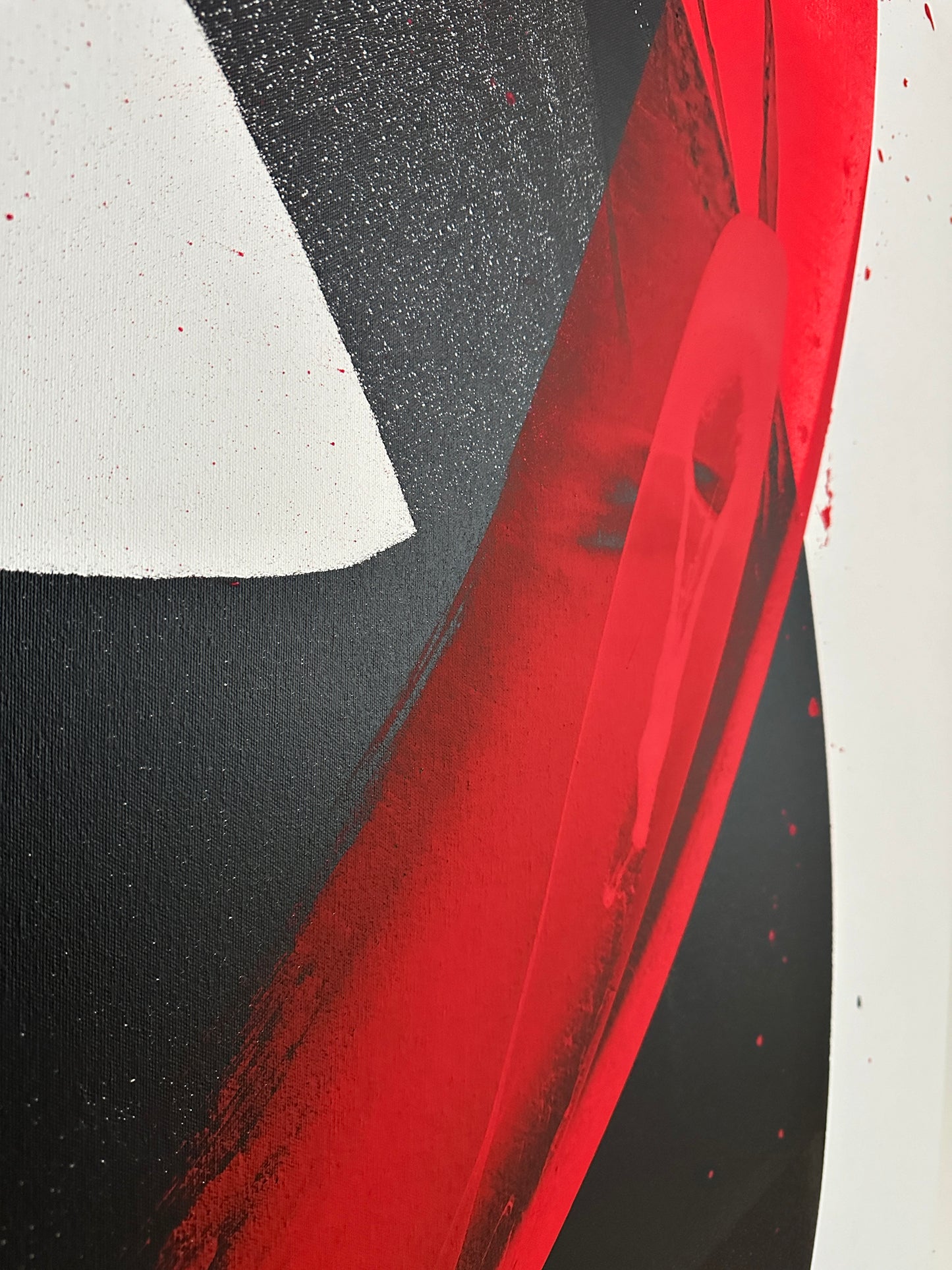 "Katana no.156" 140x140cm