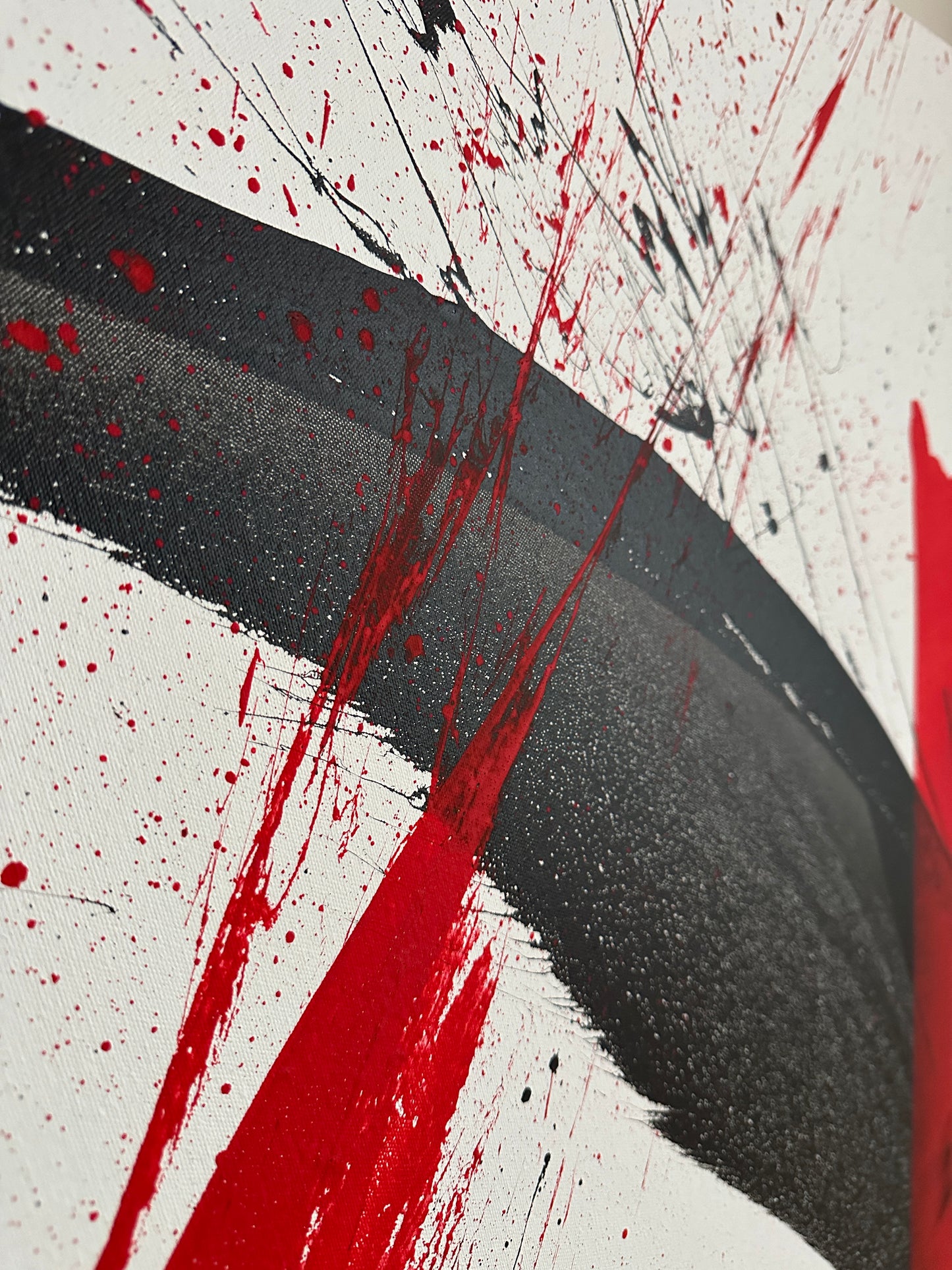 "Katana no.156" 140x140cm