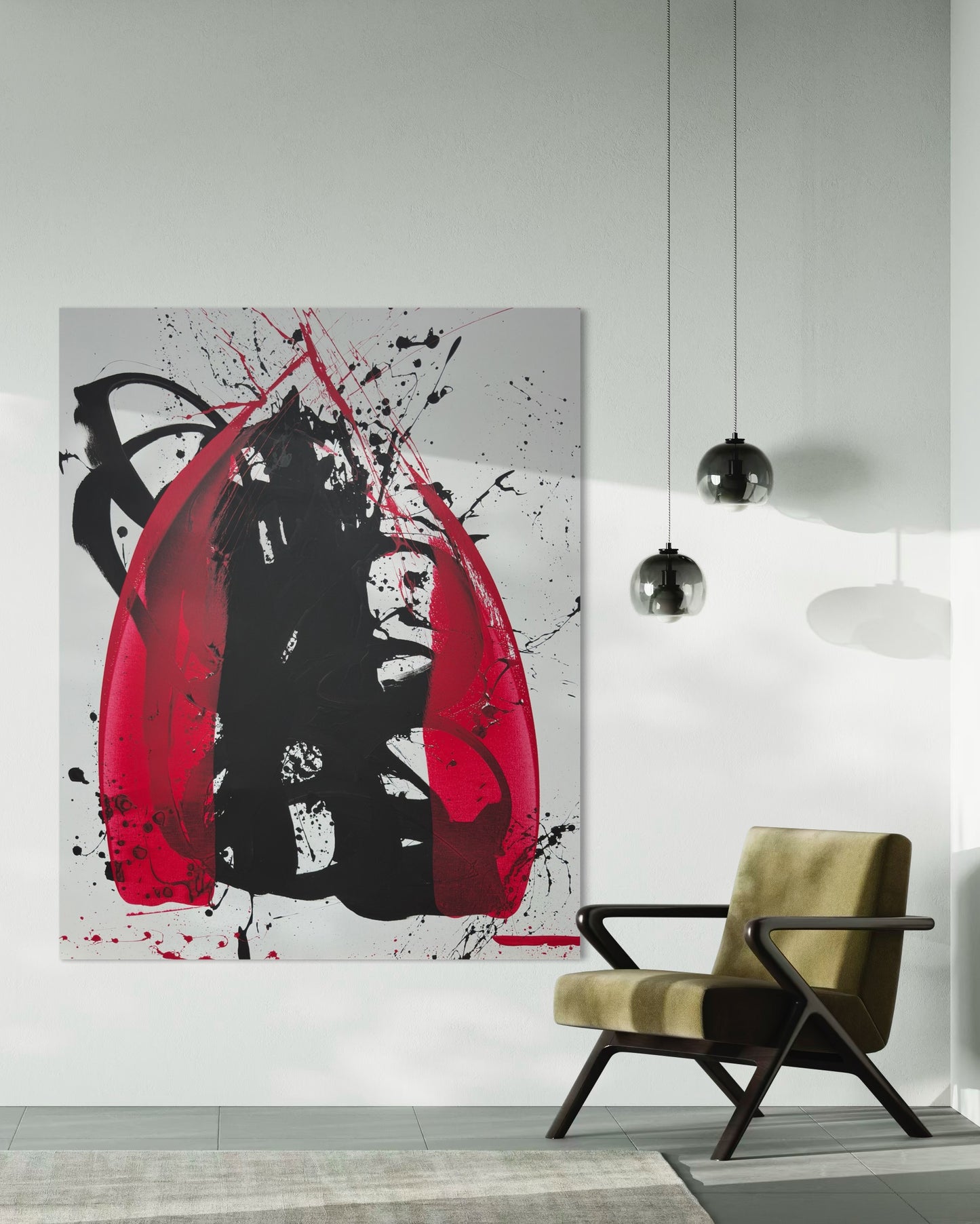 "Katana no.155" 155x120cm