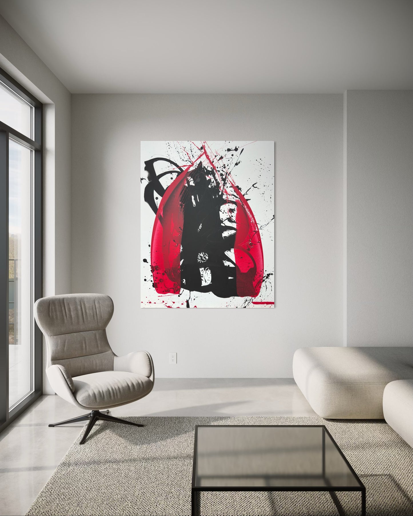 "Katana no.155" 155x120cm
