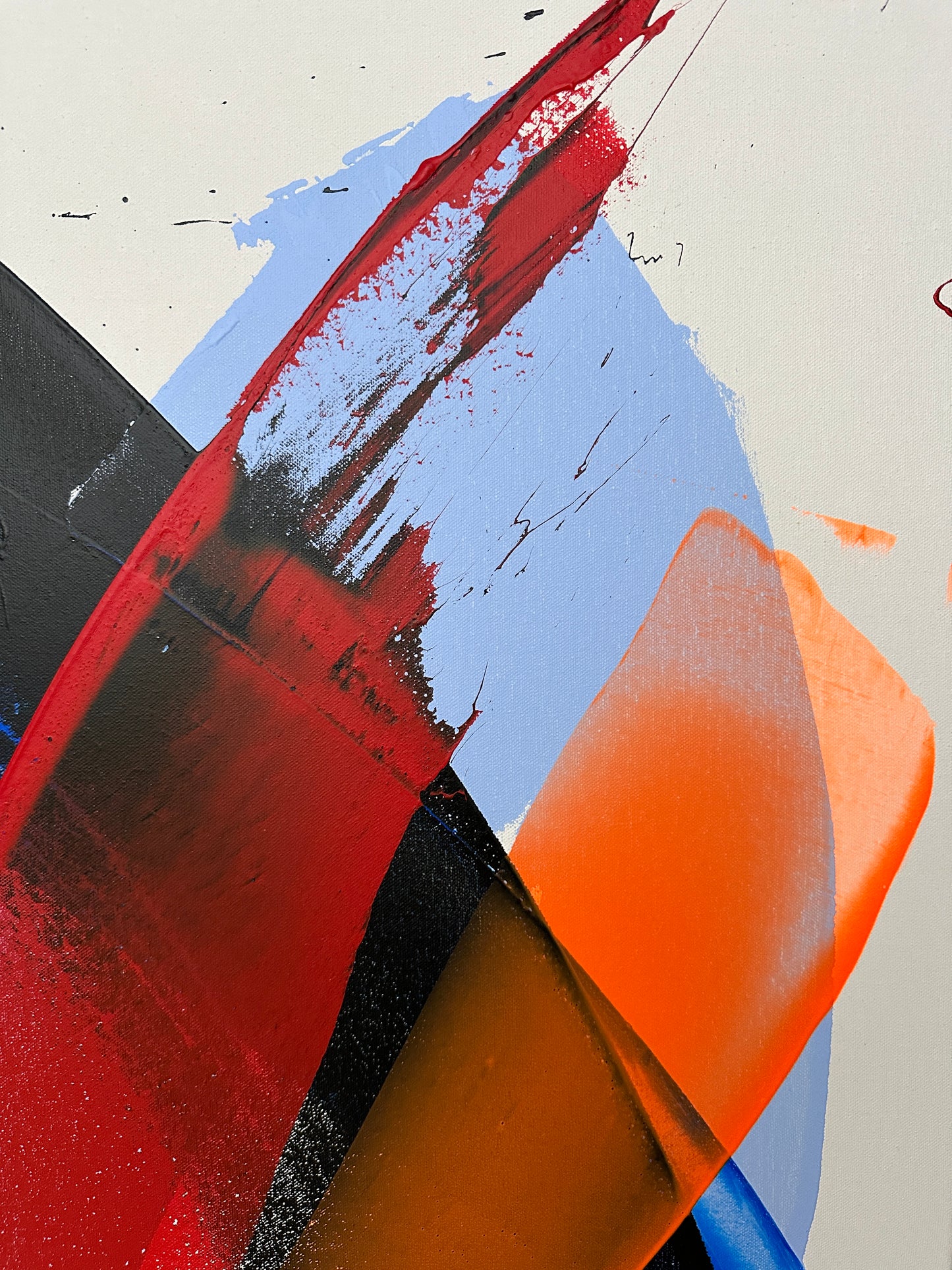 "Katana no.143" 100x80cm