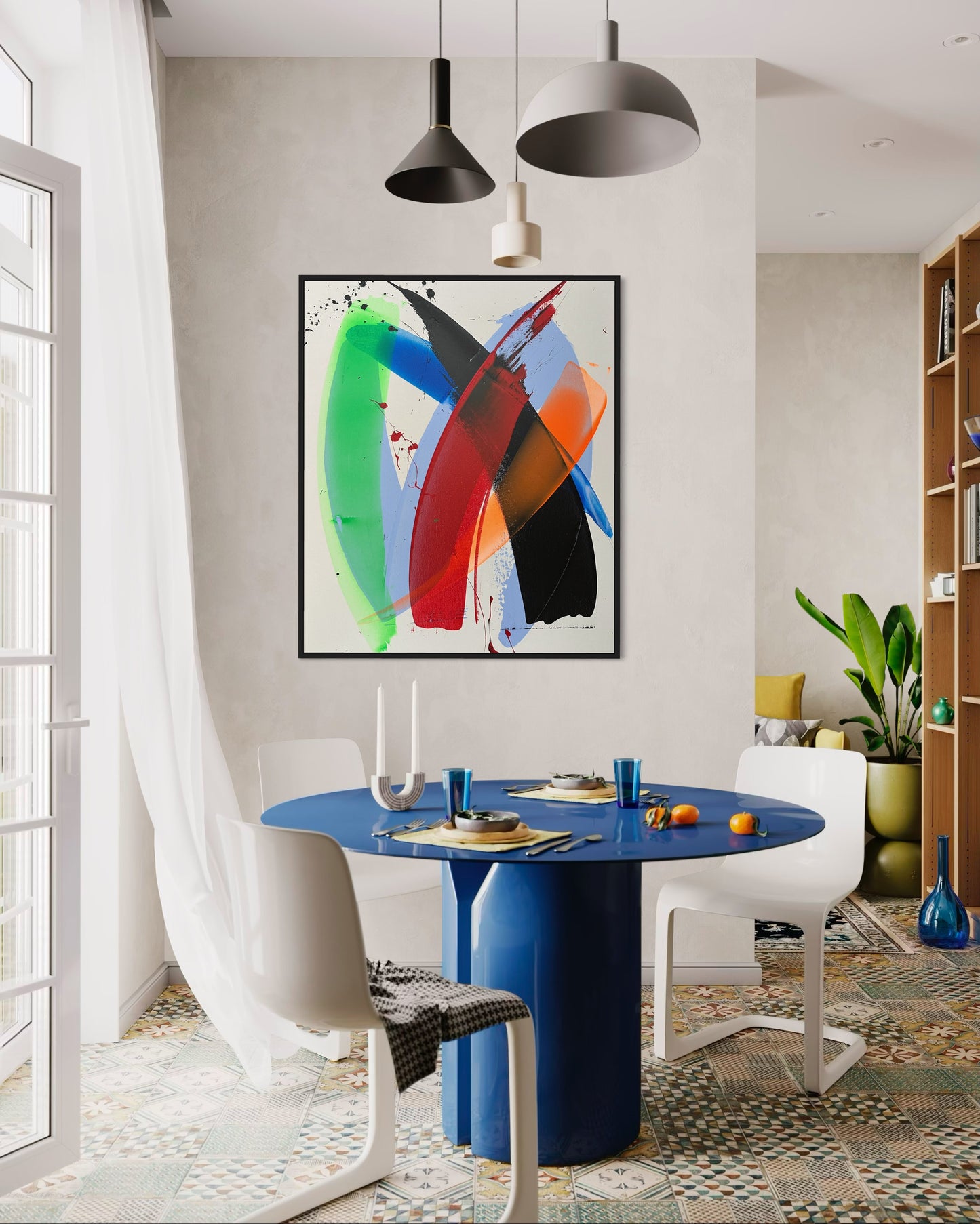 "Katana no.143" 100x80cm