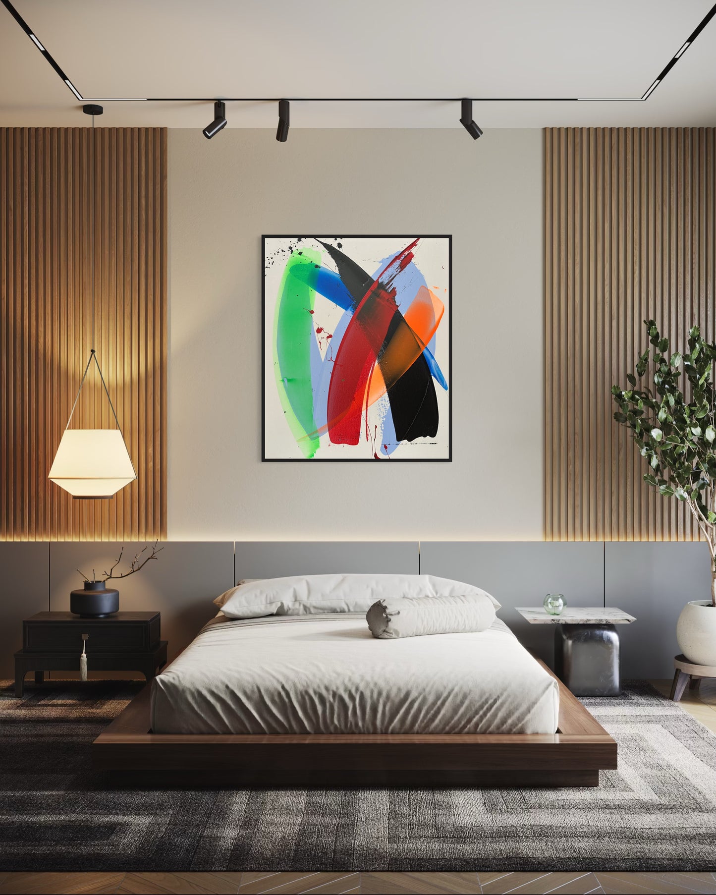 "Katana no.143" 100x80cm