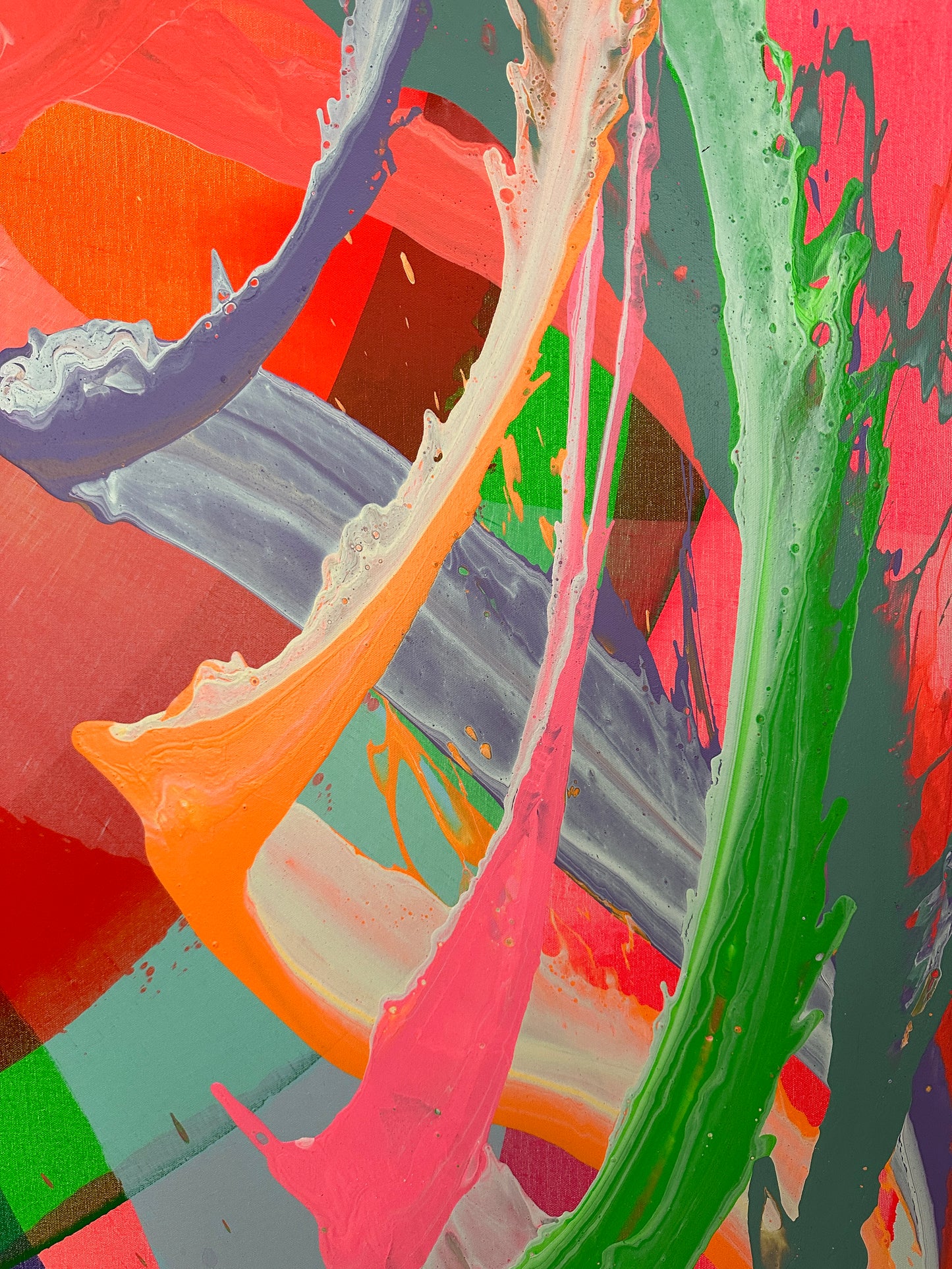 "Katana DNA" 140x100cm